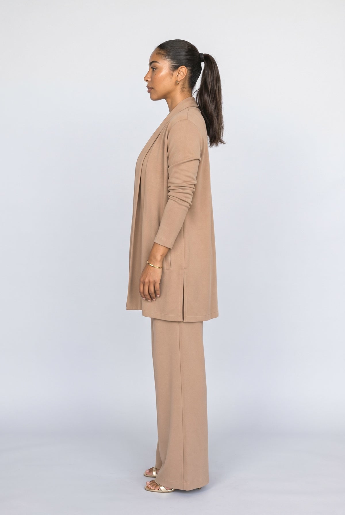Knit Cardigan, back view