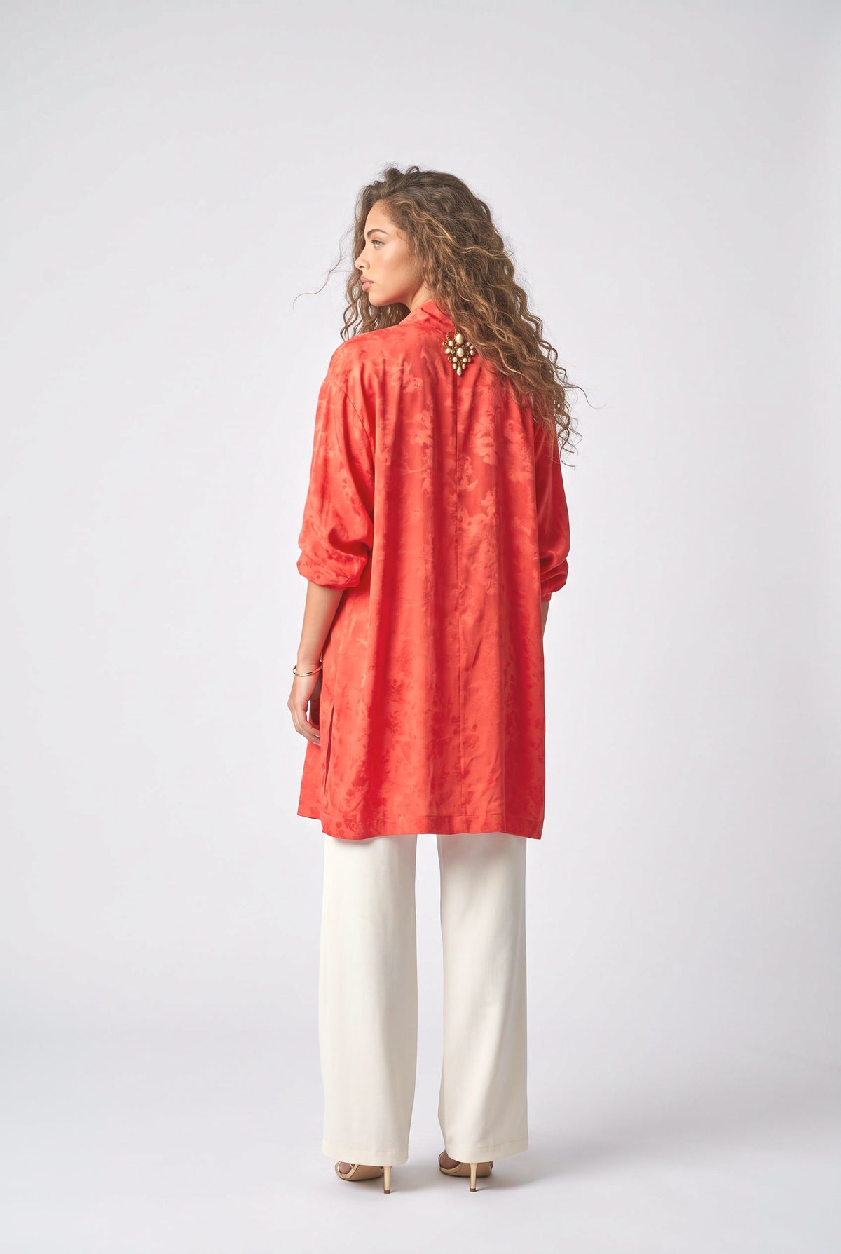 Cardigan Top, back view