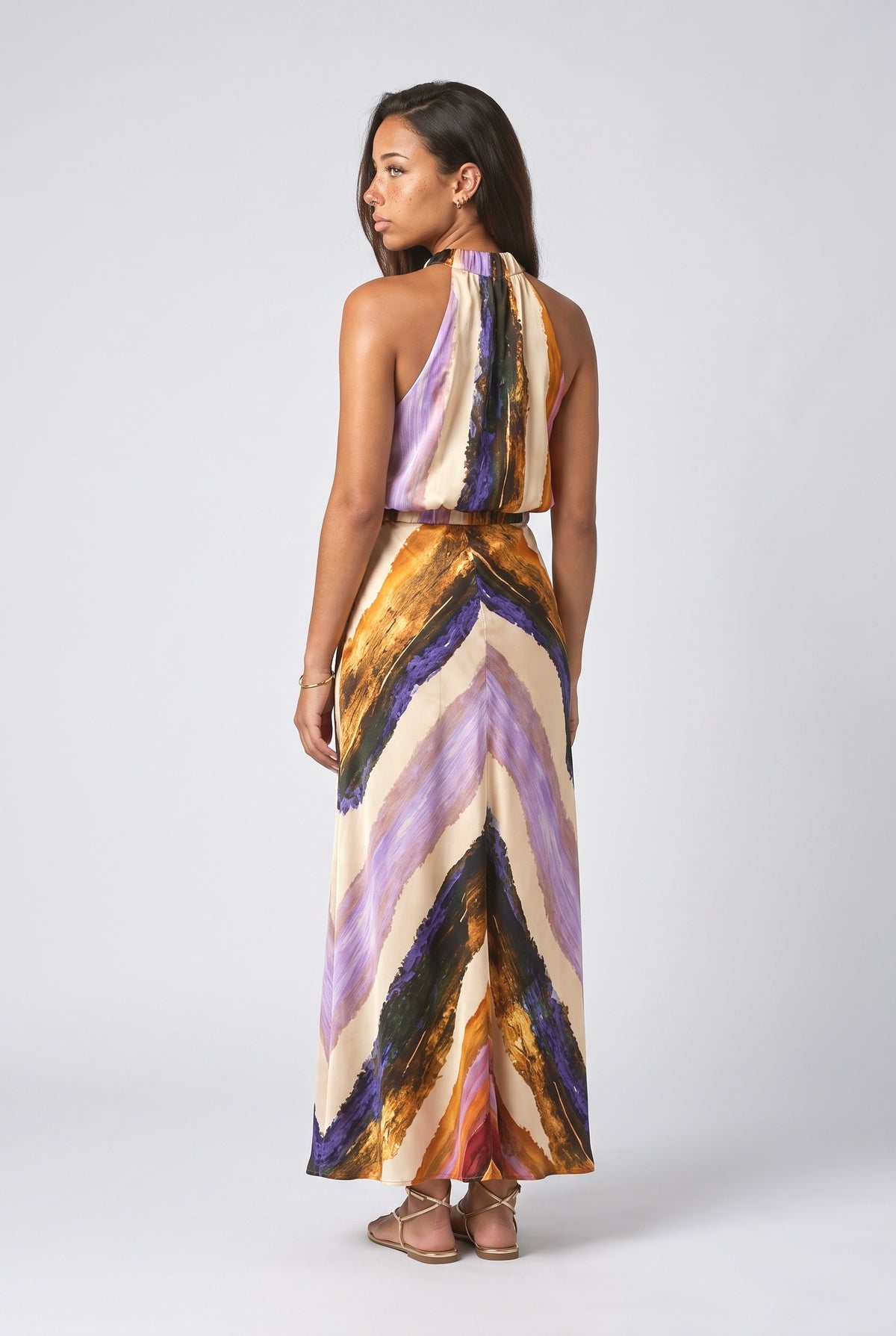 Abstract Outfit Set, back view
