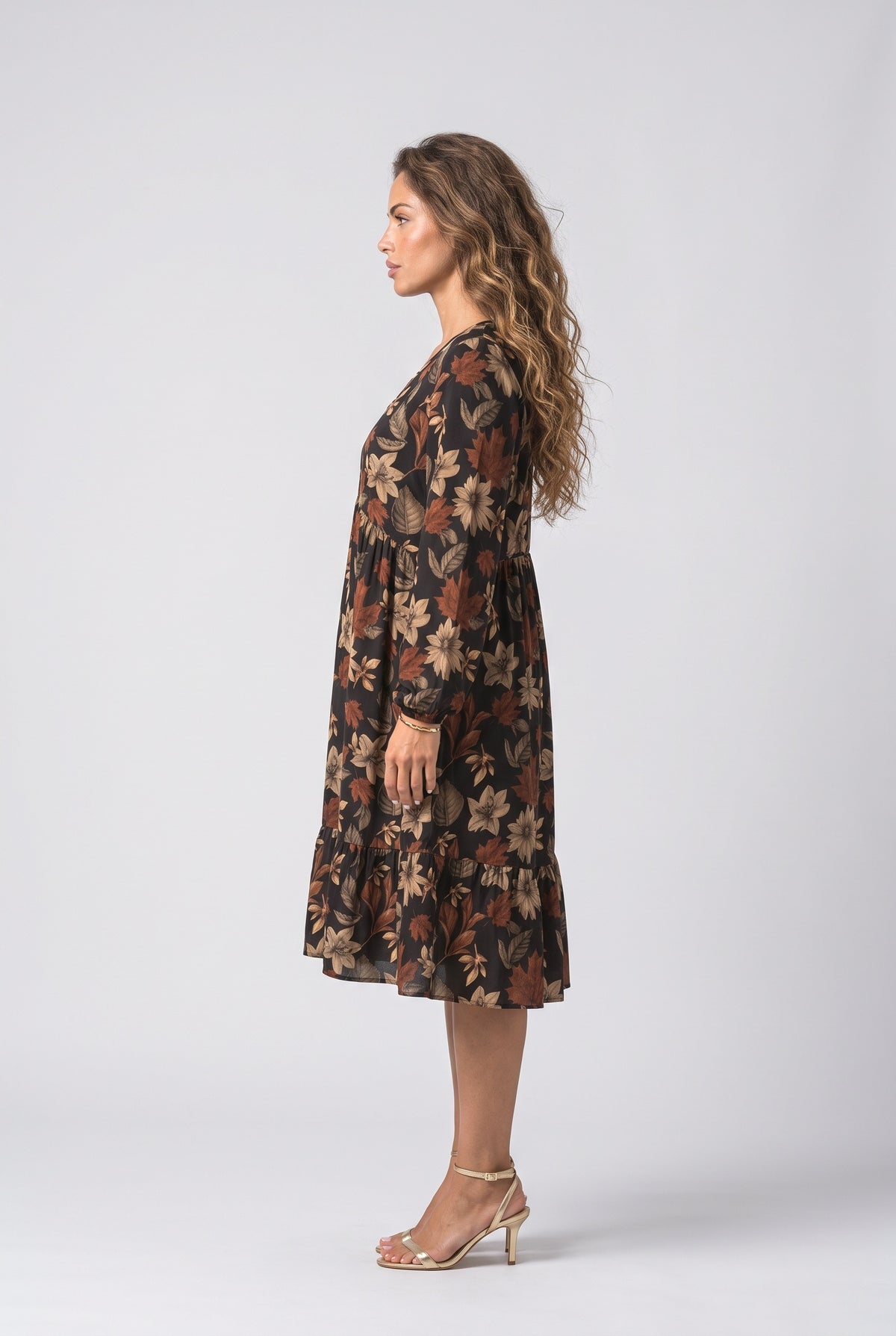 Midi Dress, back view