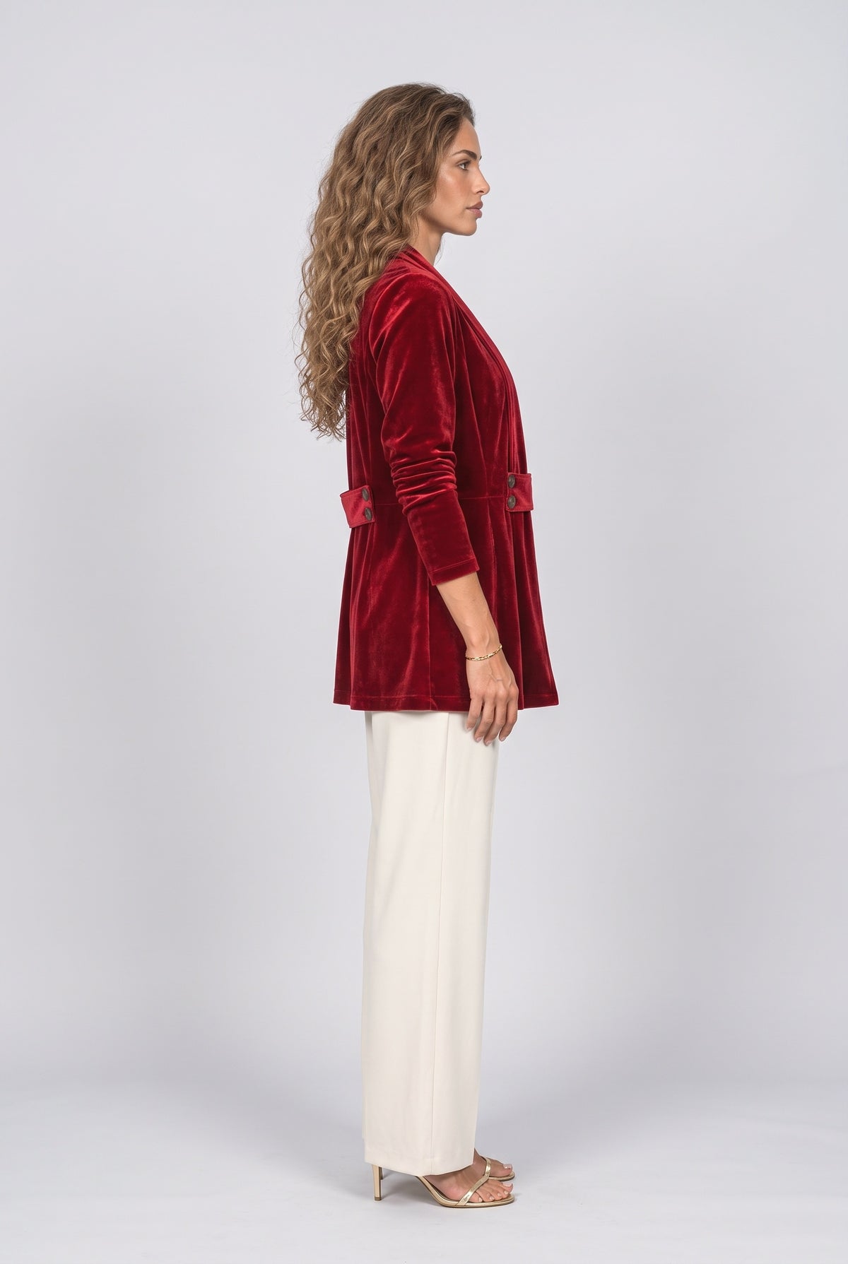 Knit Cardigan, back view