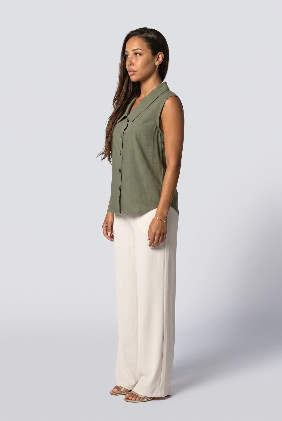 Blouse, back view