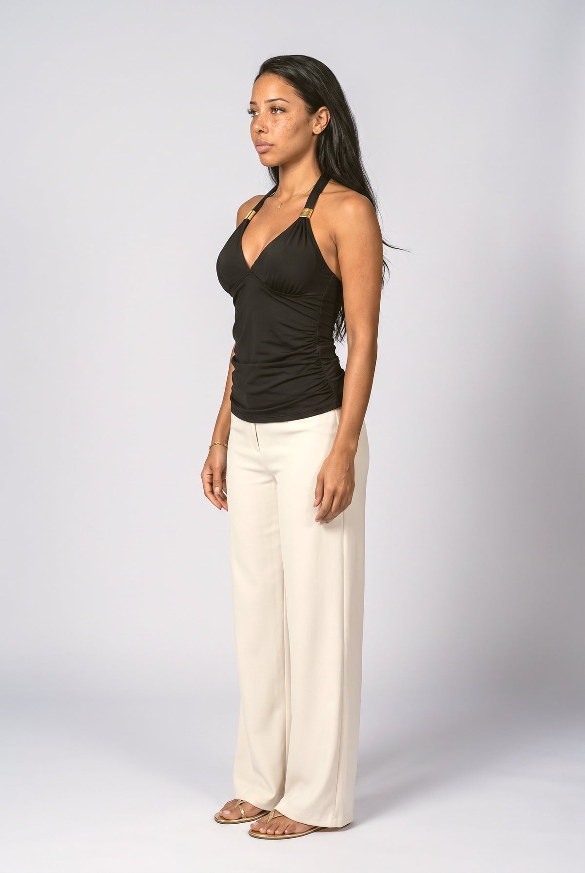 Halter Neck Tankini, back view