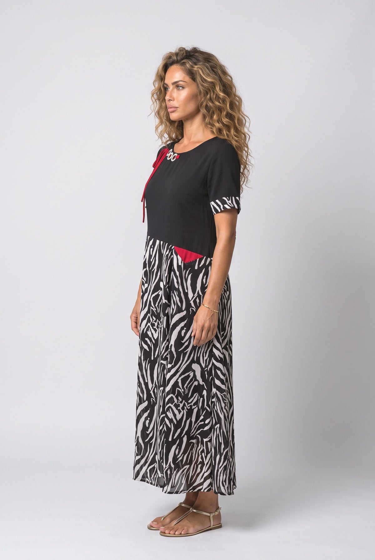 Maxi Dress, back view