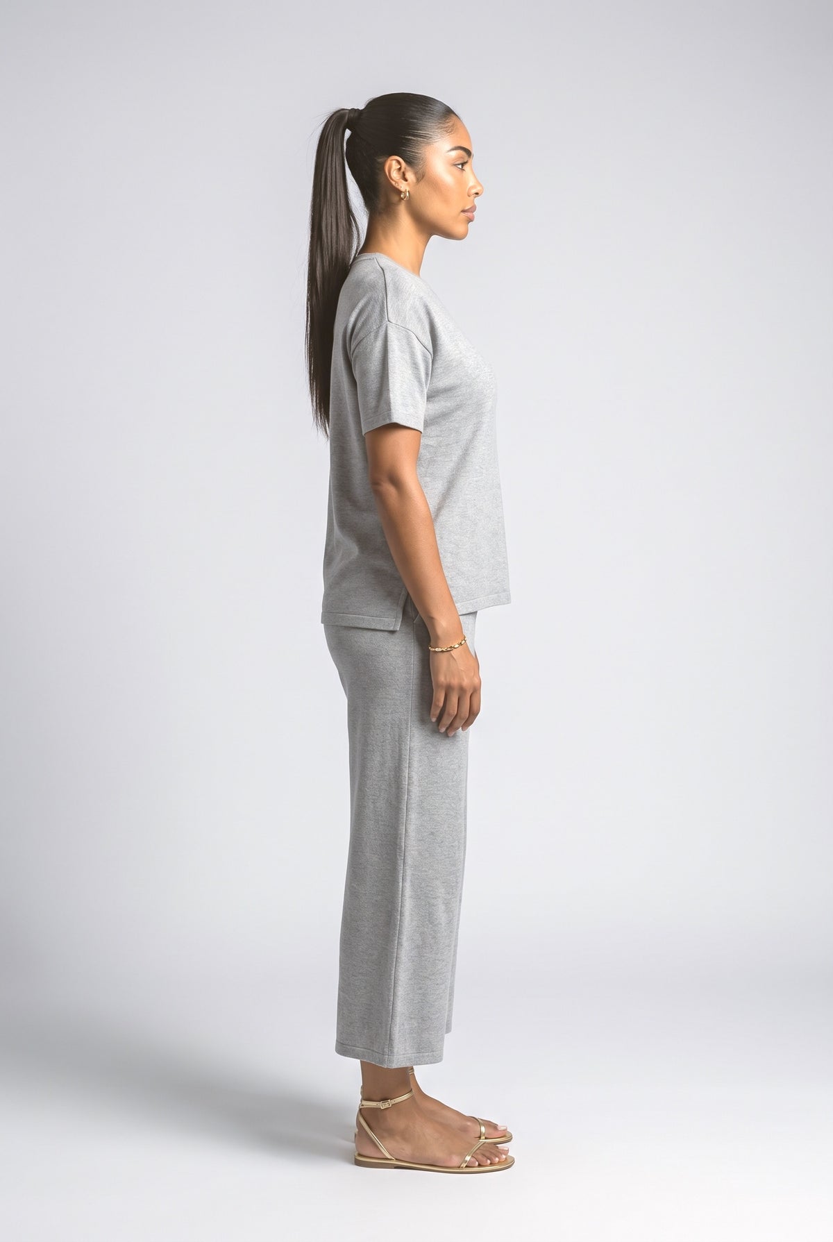 Knit Two Piece Outfit, back view