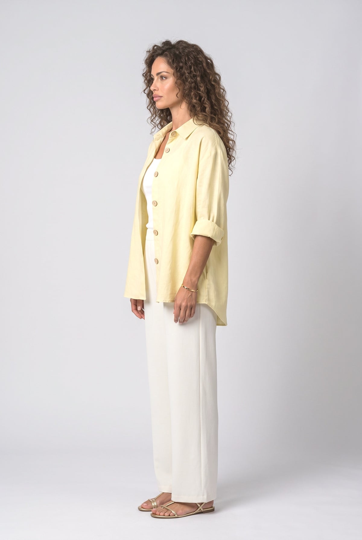 Oversized Blouse, back view
