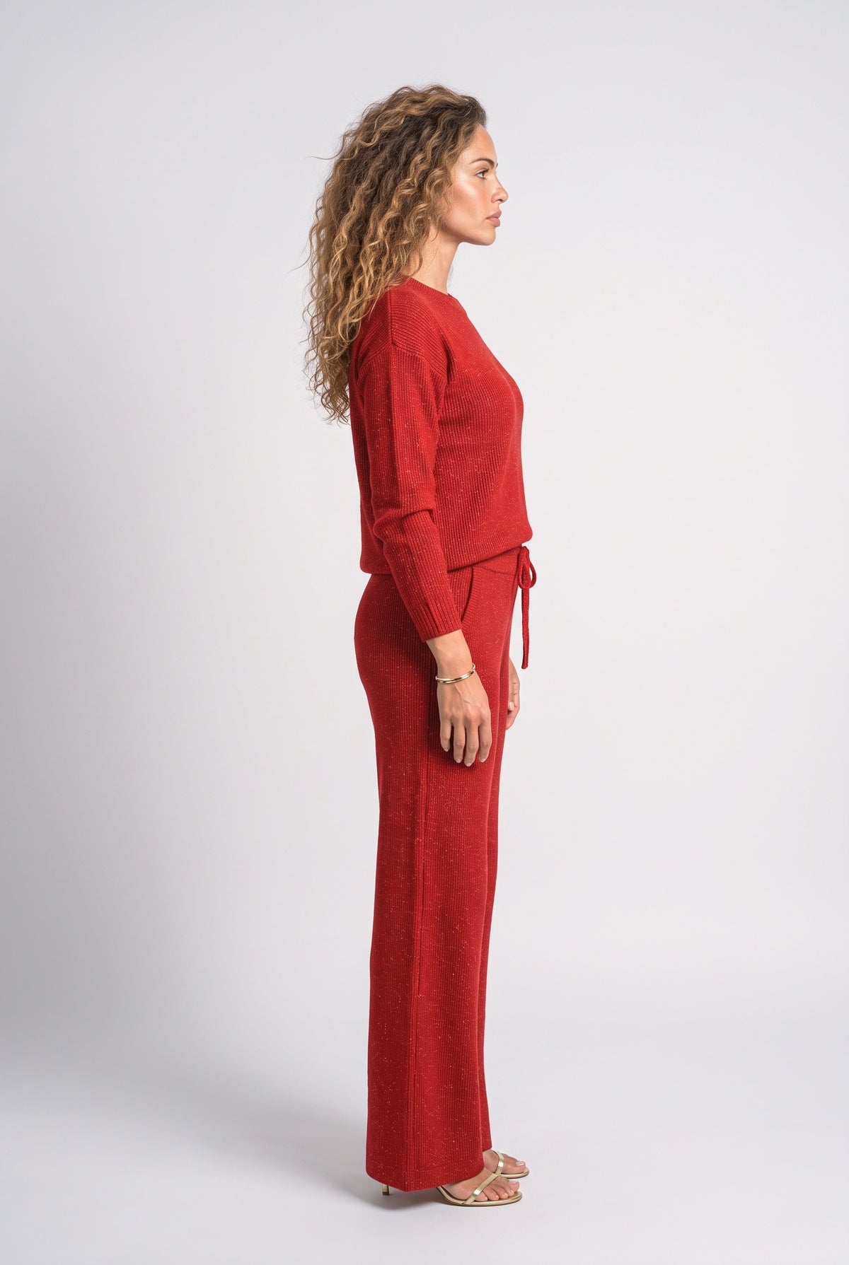 Knit Two Piece Outfit, back view