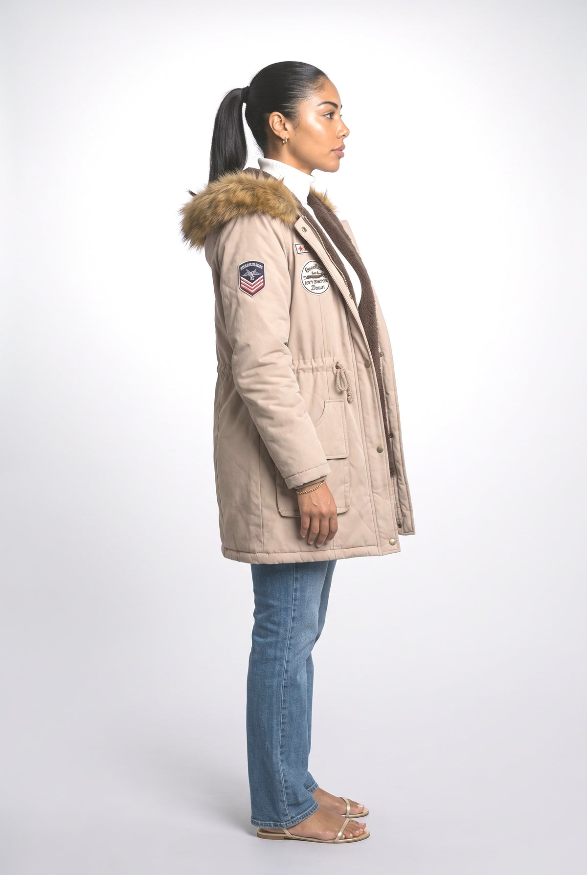 Wool Coat, back view