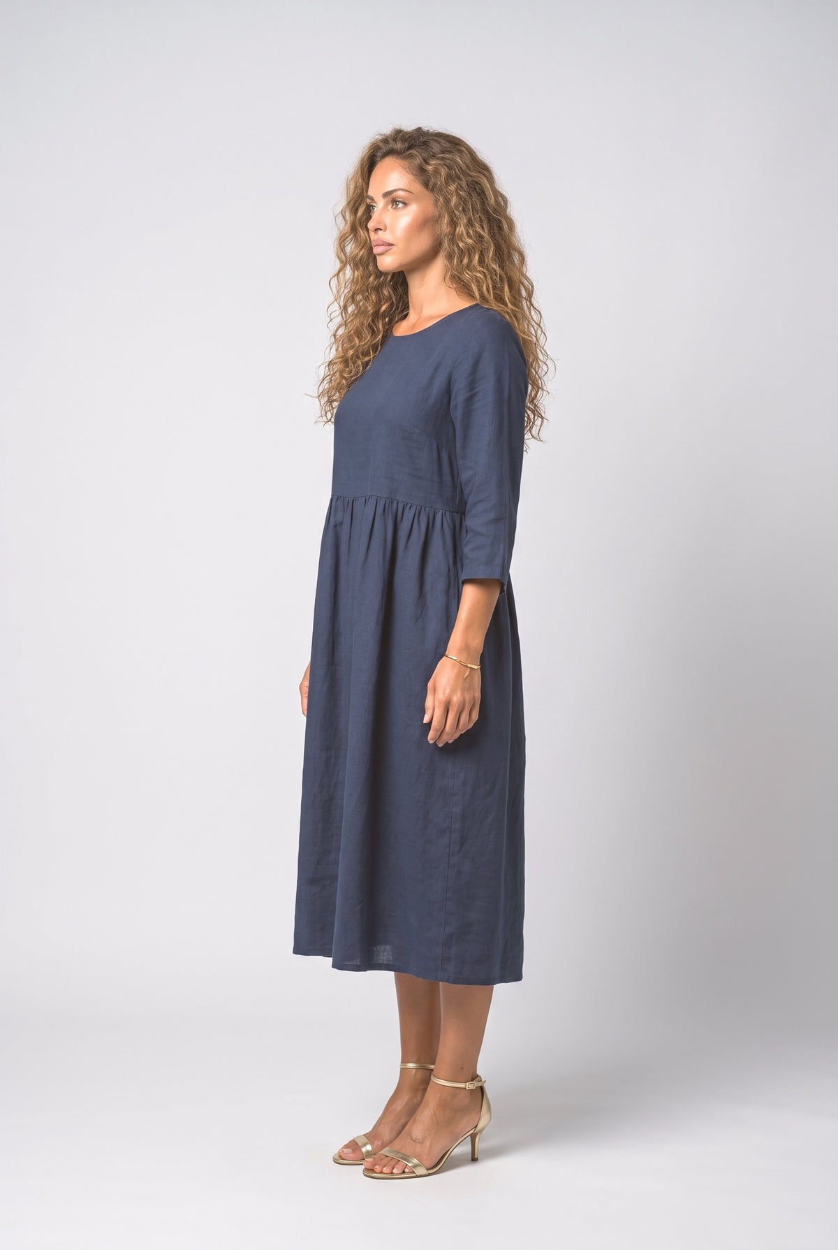 Midi Dress, back view