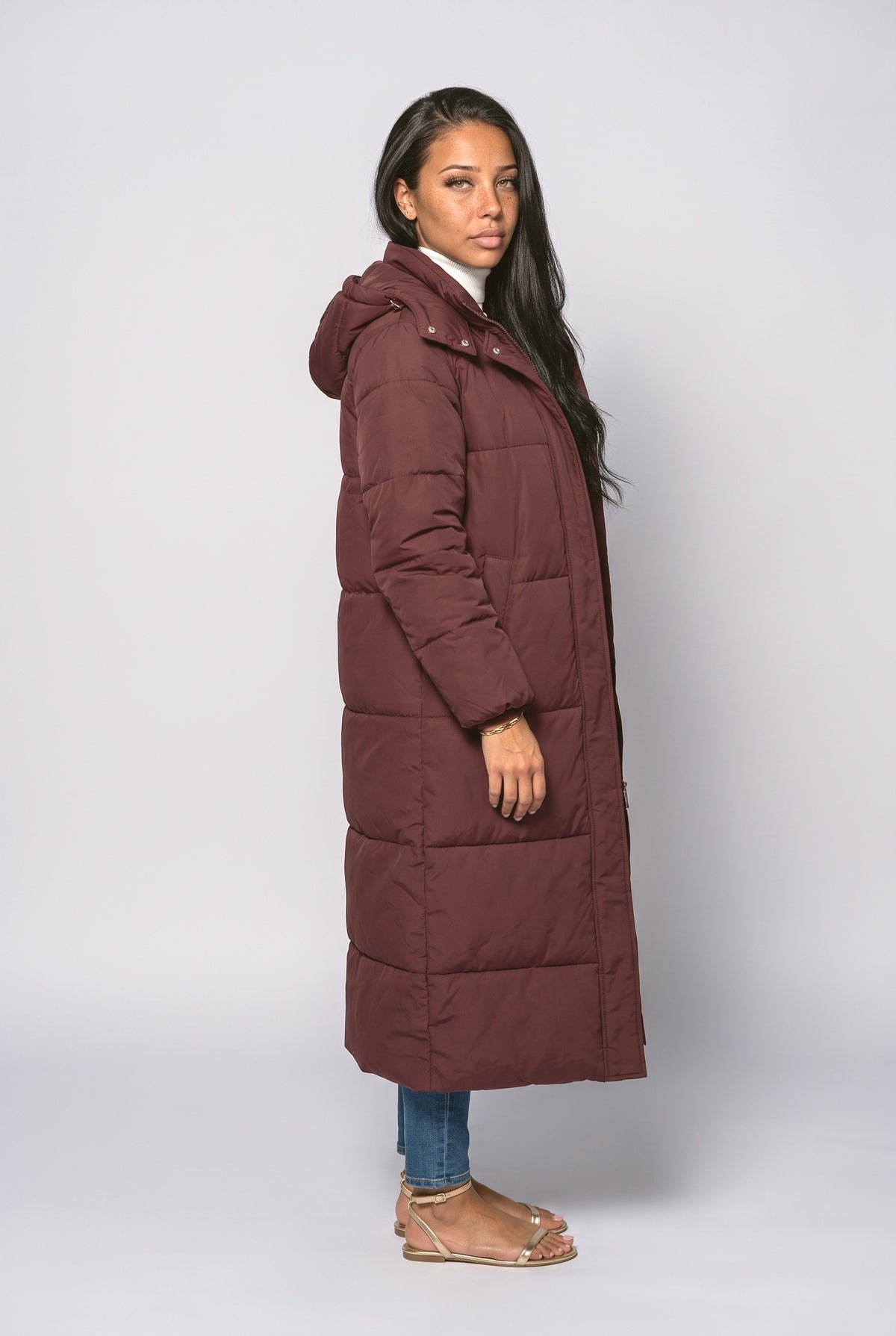 Puffer Jacket, back view