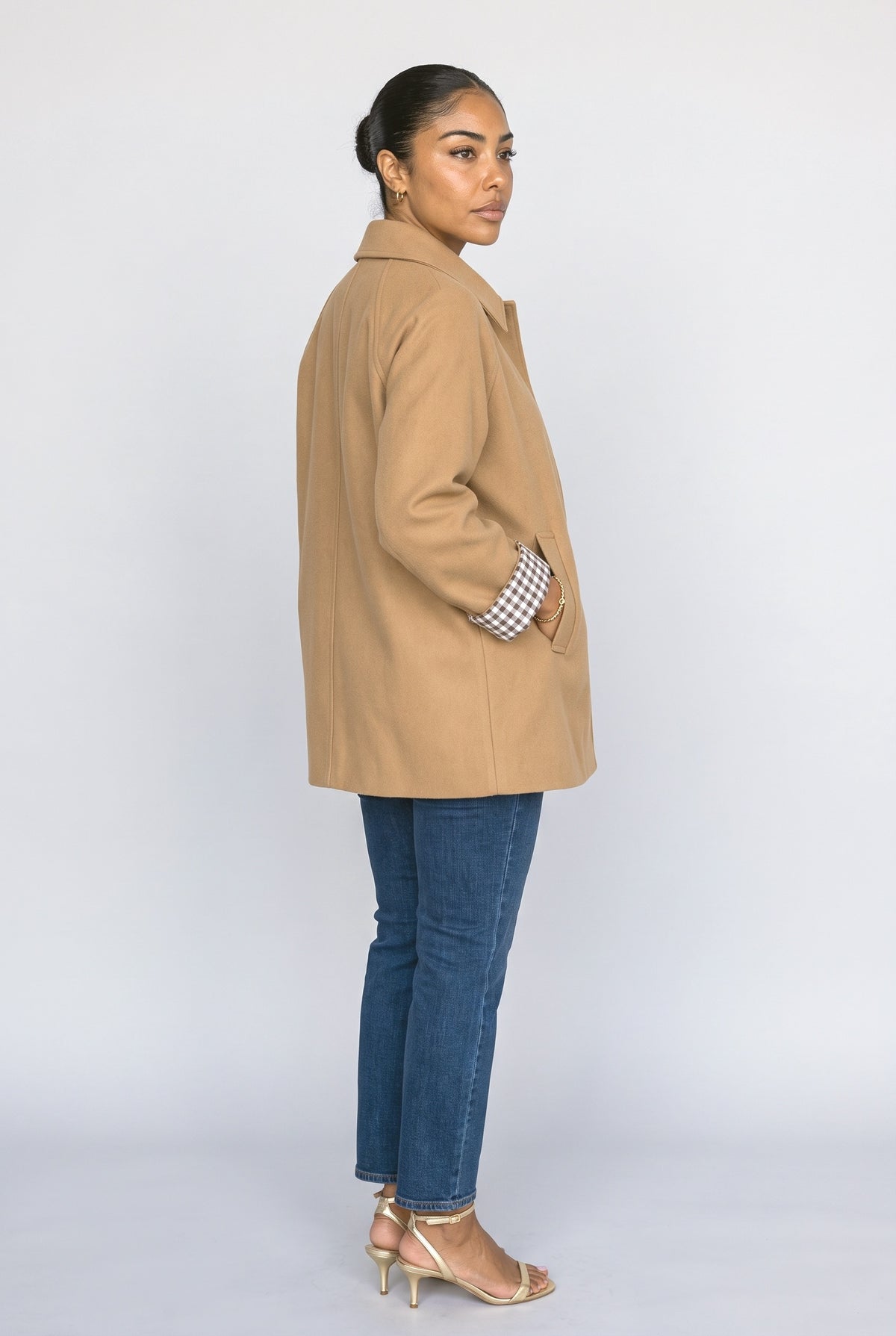 Wool Coat, back view