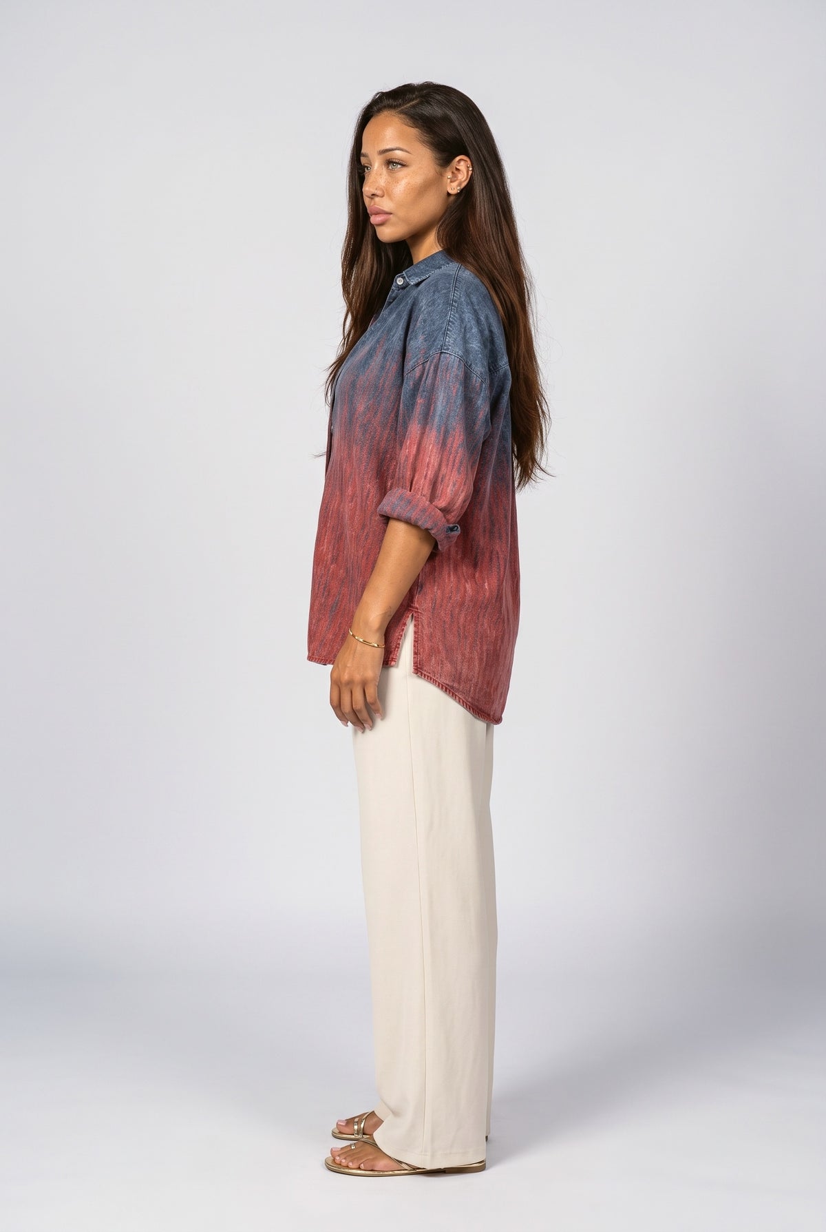 Floral Blouse, back view