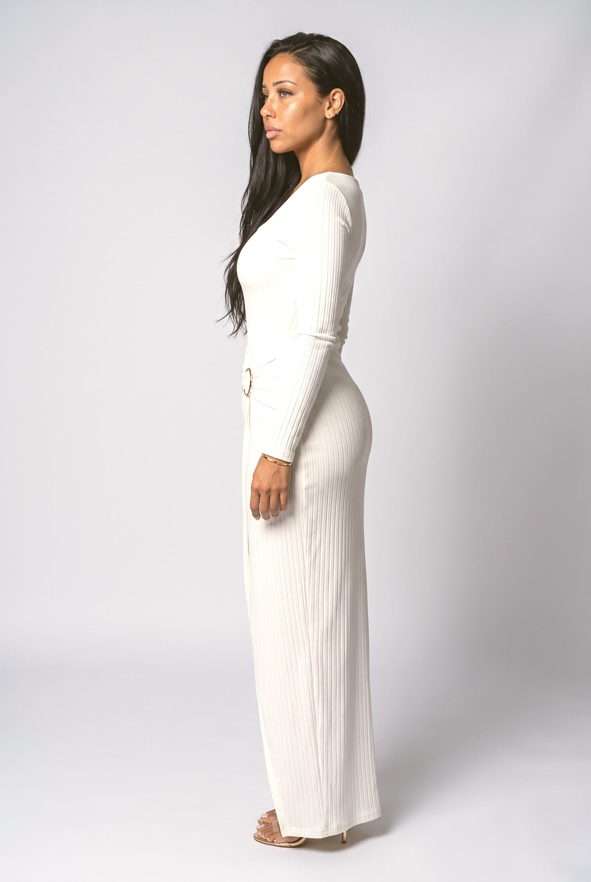 Bodycon Maxi Dress, back view