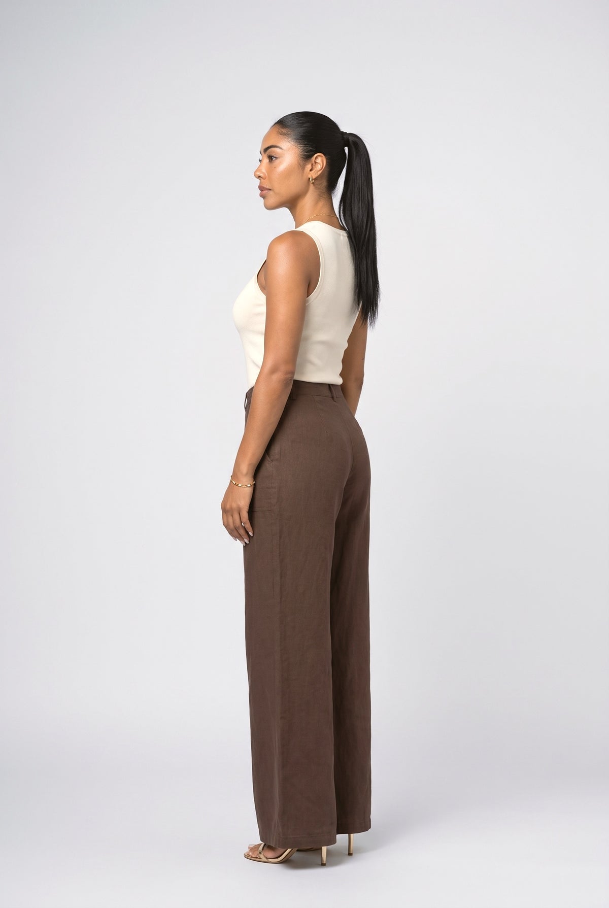 Palazzo Pants, back view