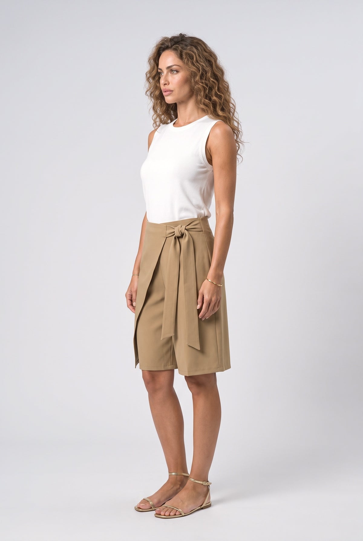 Wide Leg Pants, back view