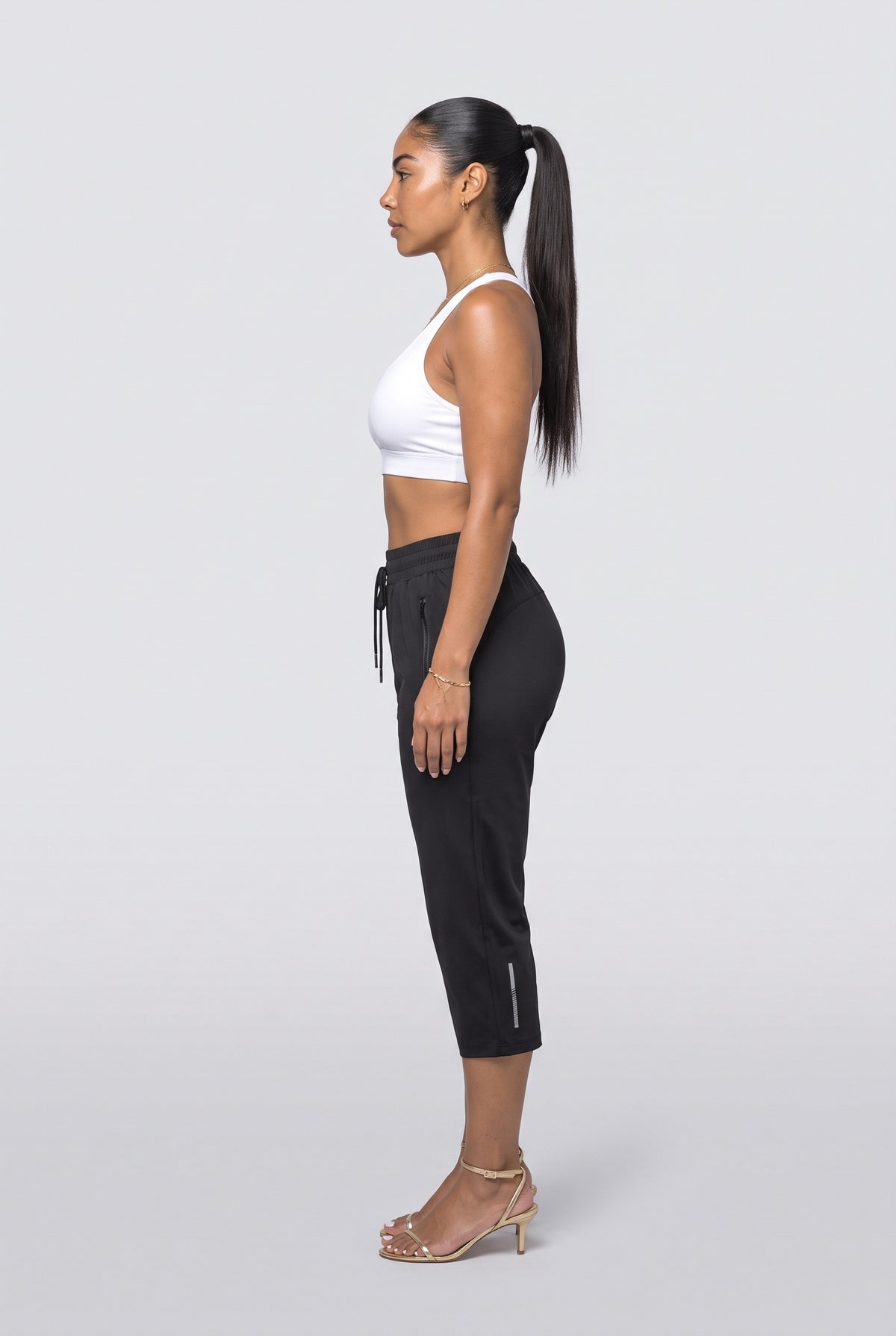 Wide Leg Pants, back view