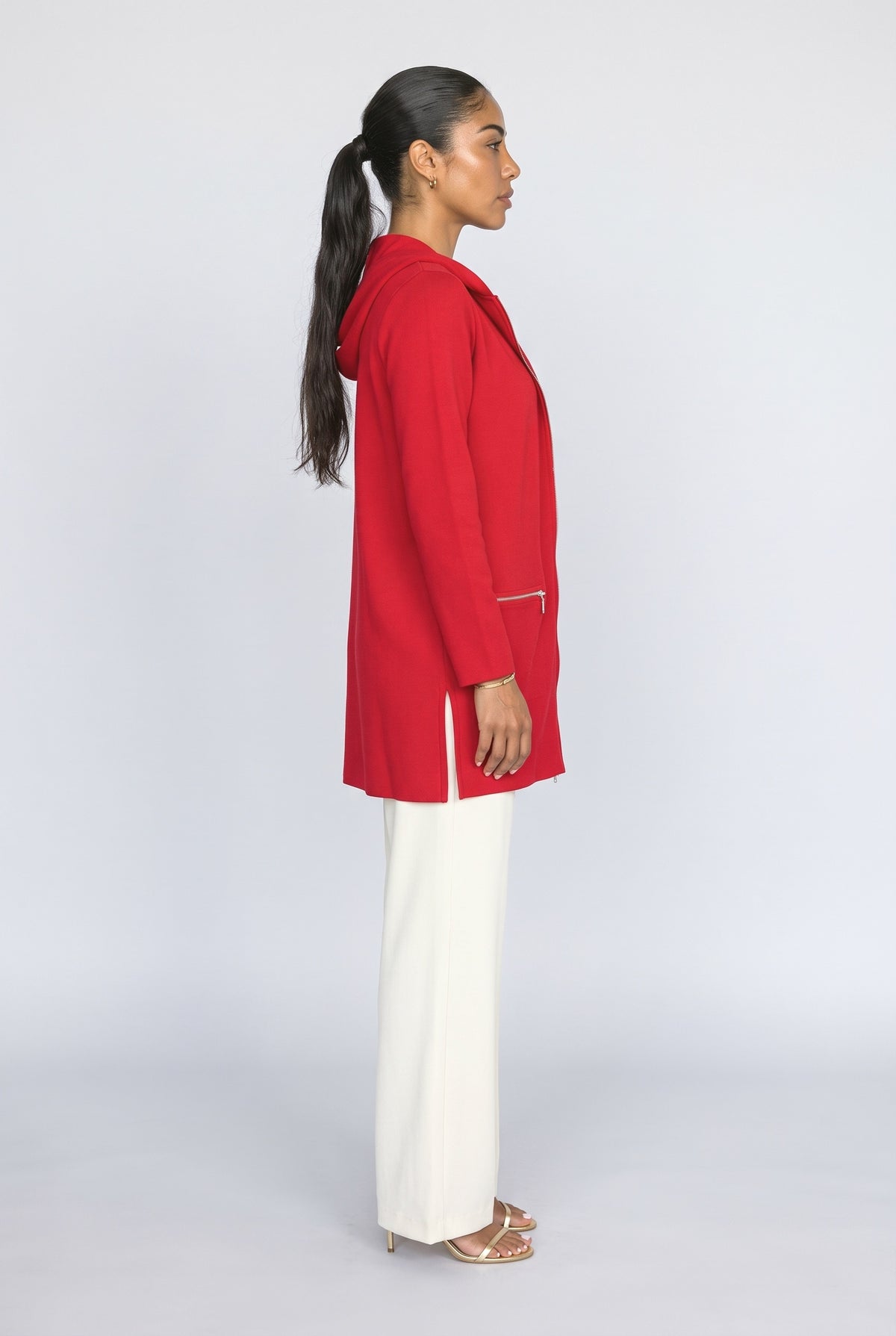 Long Cardigan, back view