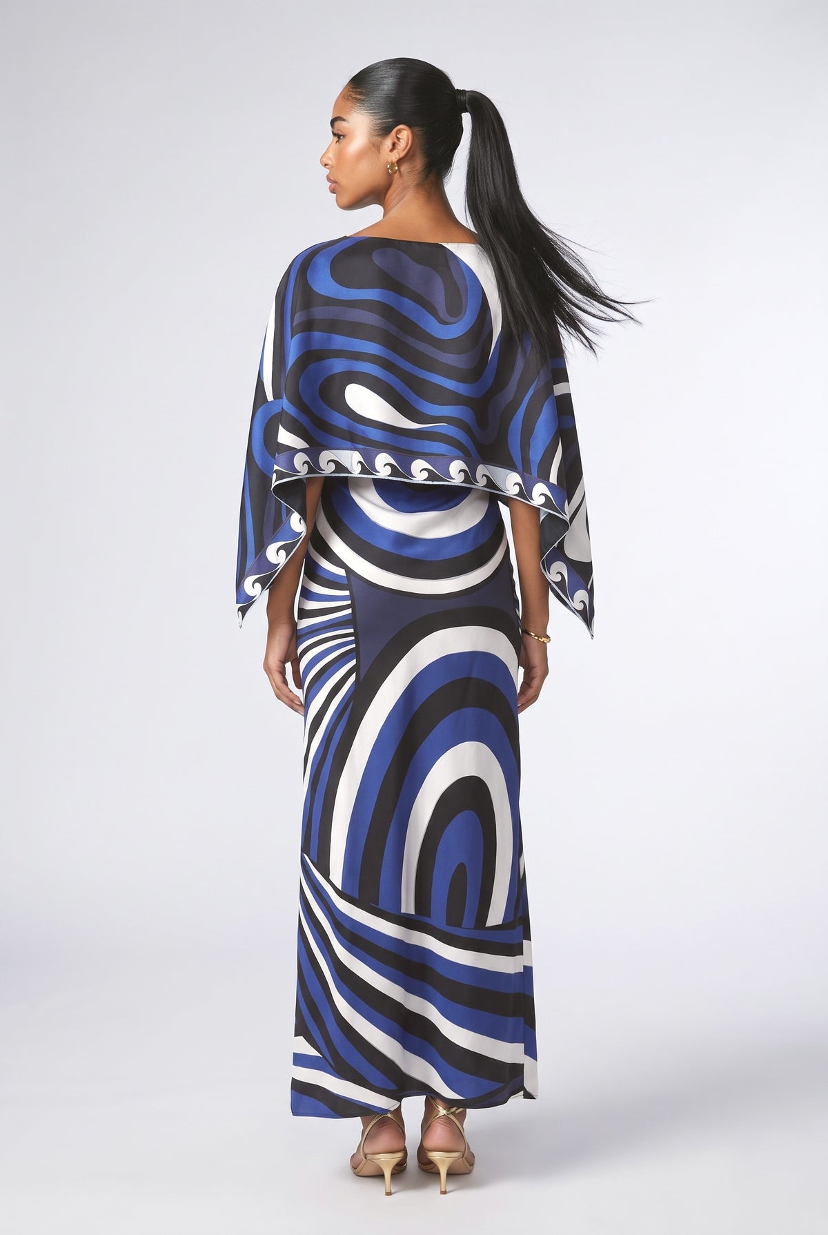 Multicolor Relaxed Outfit Set, back view
