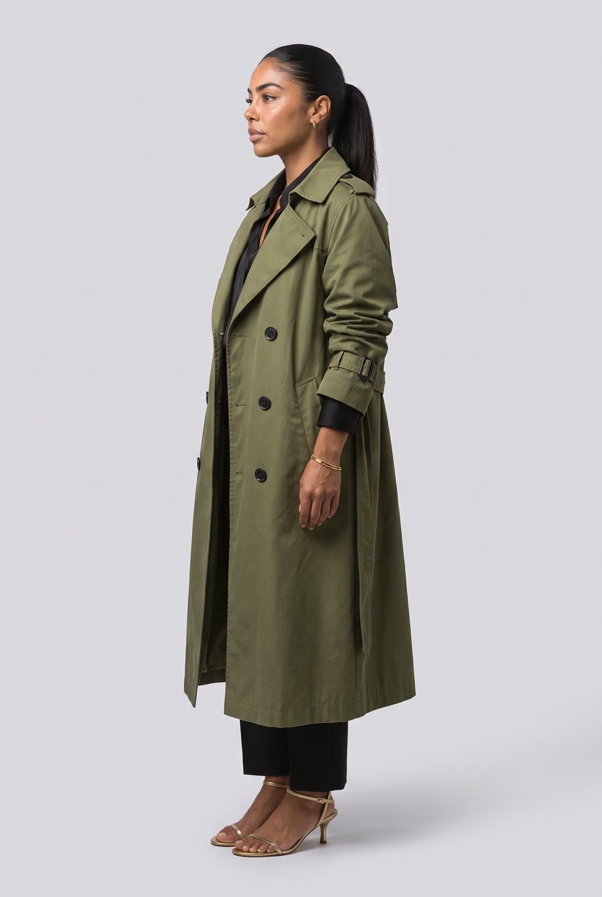 Trench Coat, back view