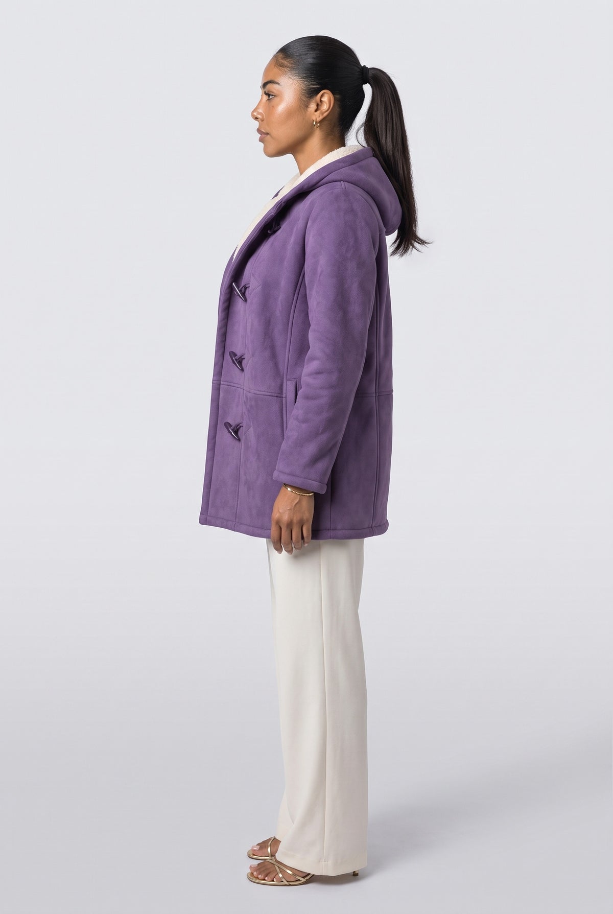 Wool Coat, back view