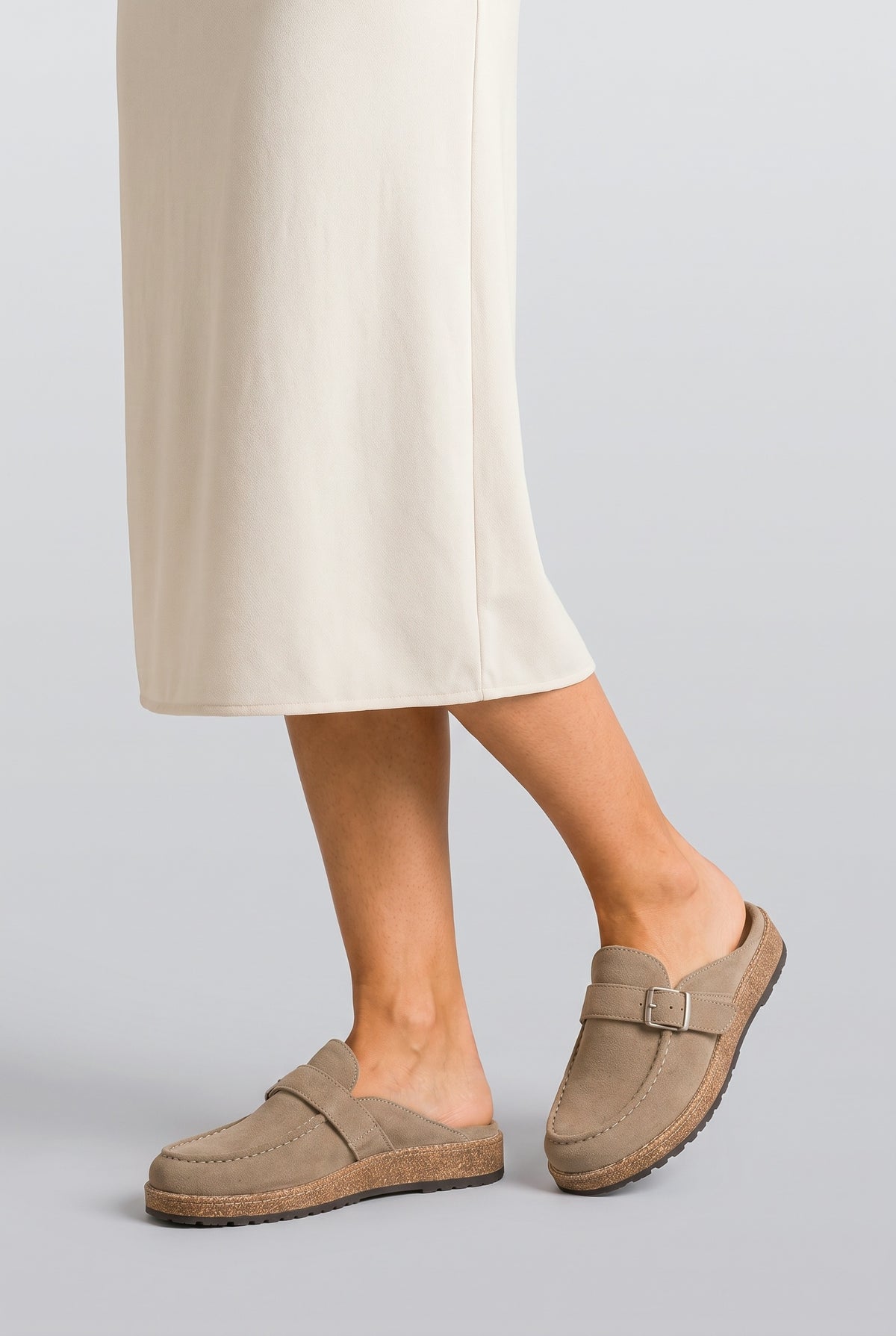 Loafers Women, worn, shown to scale
