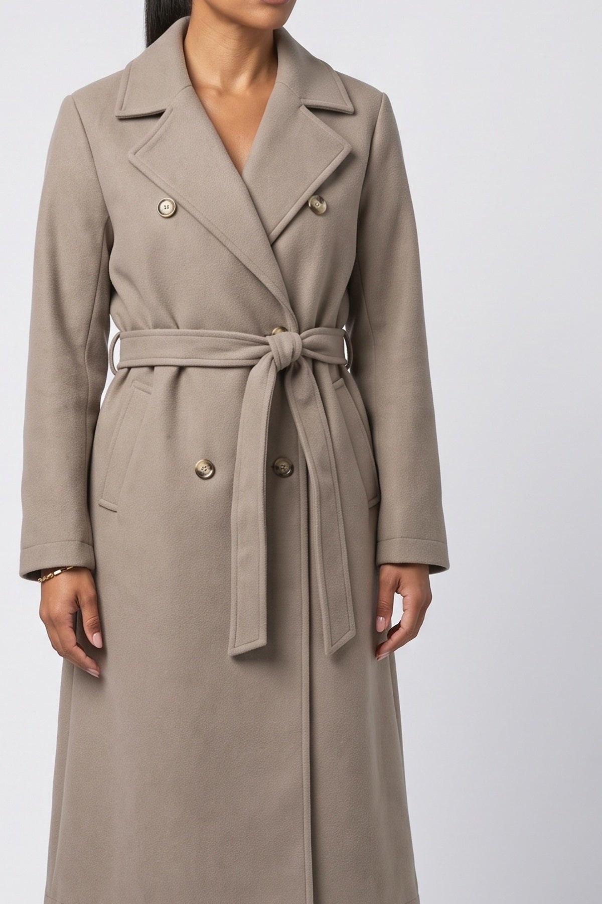 Wool Coat, fabric detail