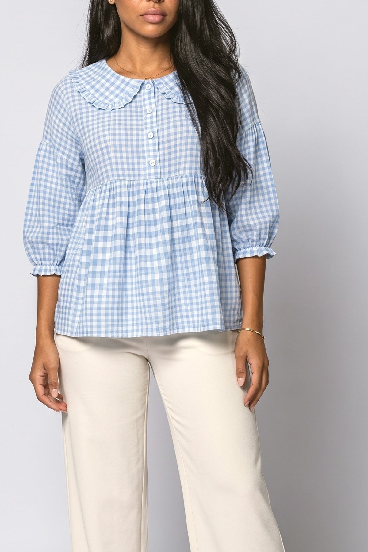 Blouse, fabric detail