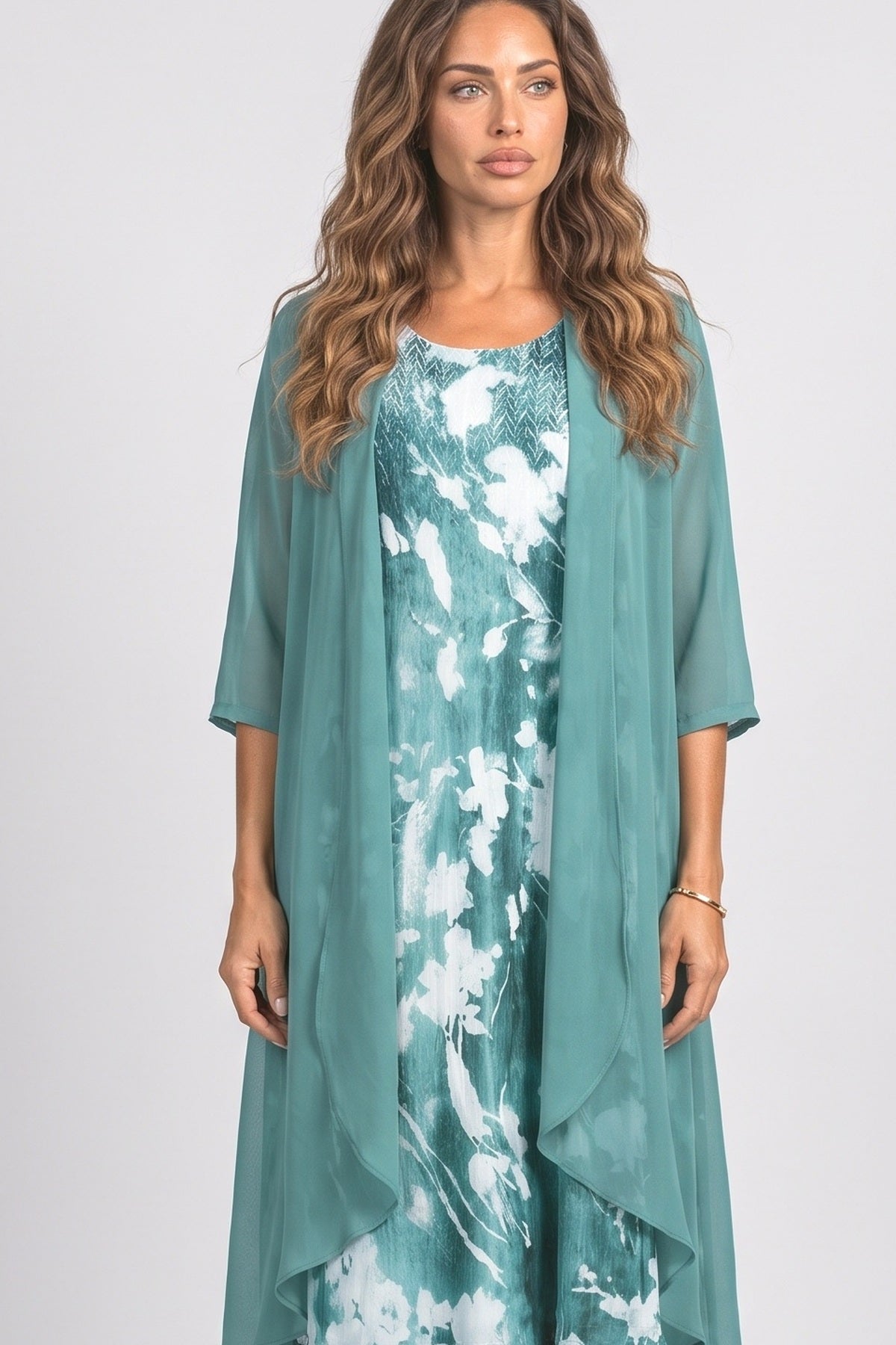 Floral Two Piece Outfit, fabric detail