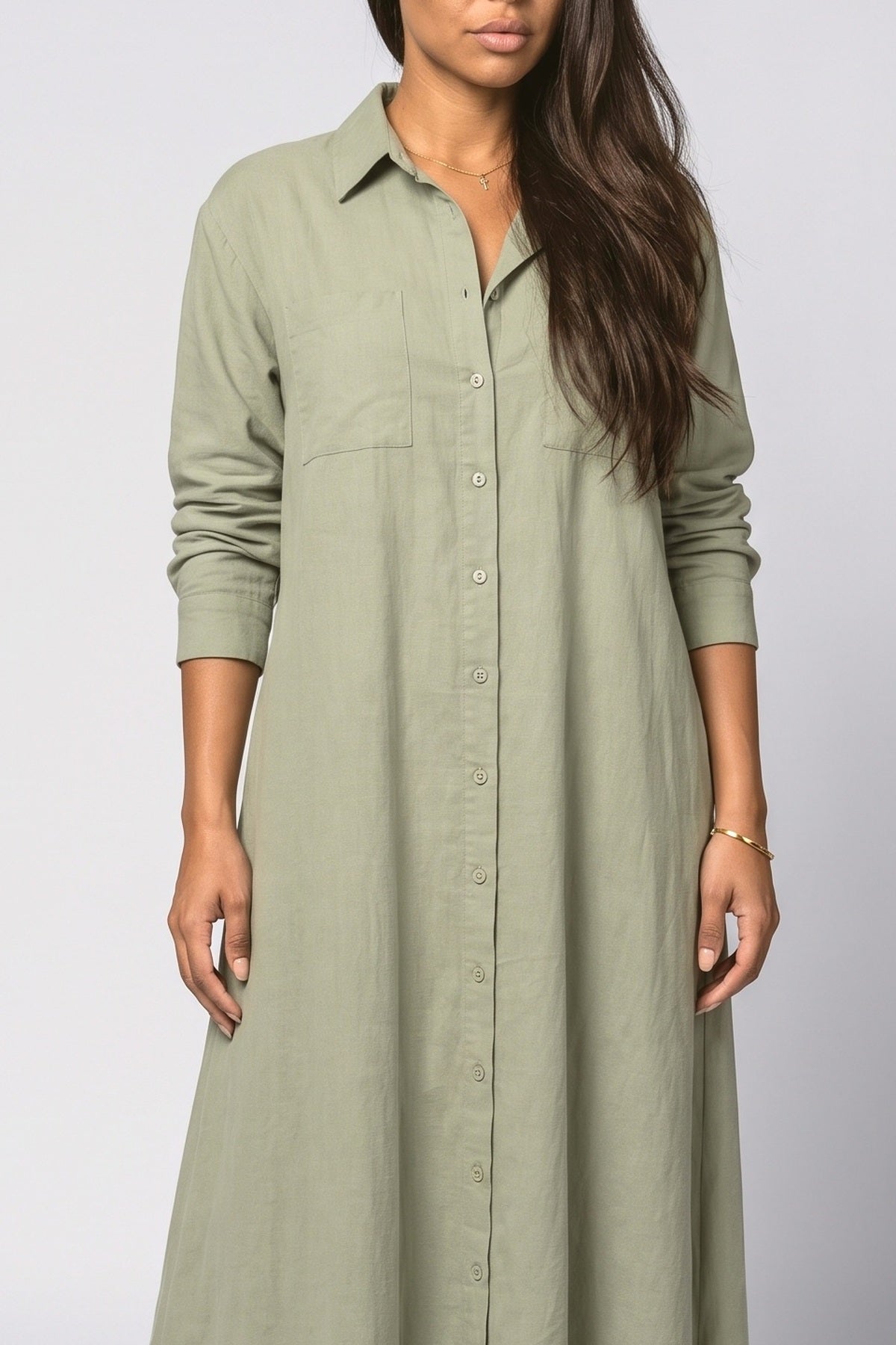 Maxi Dress, fabric detail