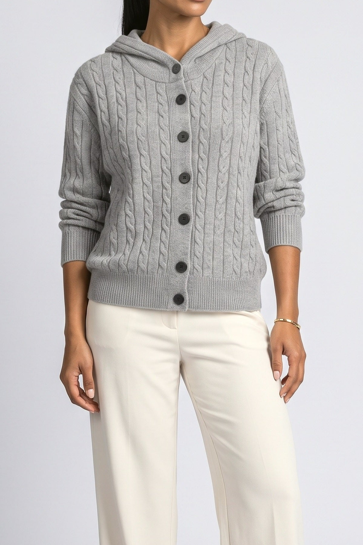 Knit Cardigan, fabric detail