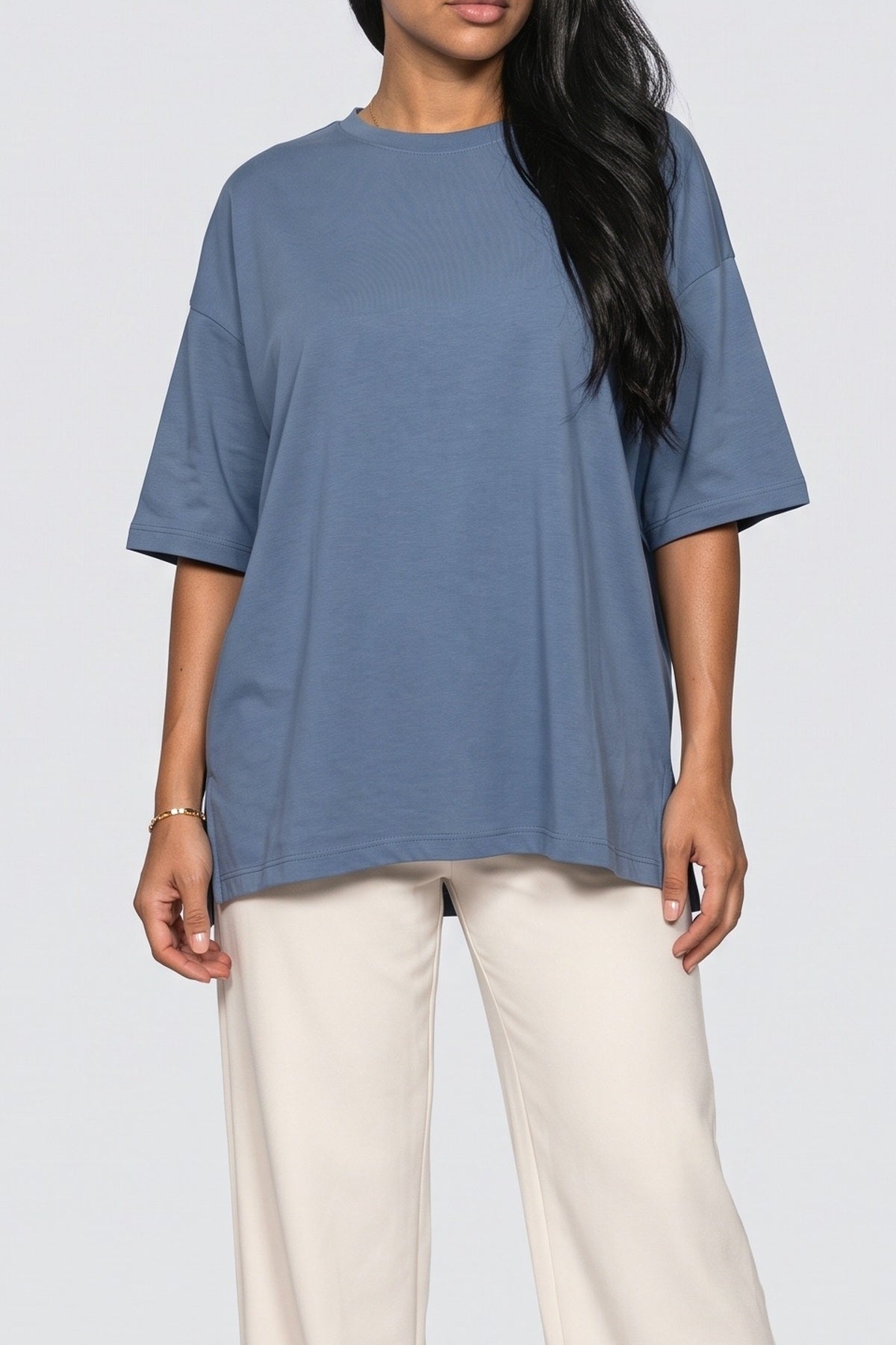 Oversized T Shirt Women, fabric detail
