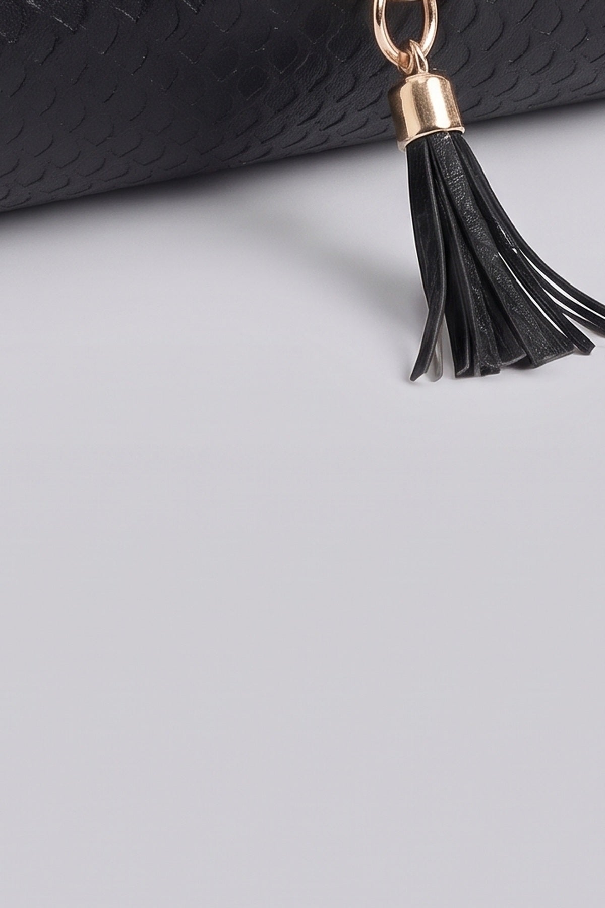 Necklace, fabric detail