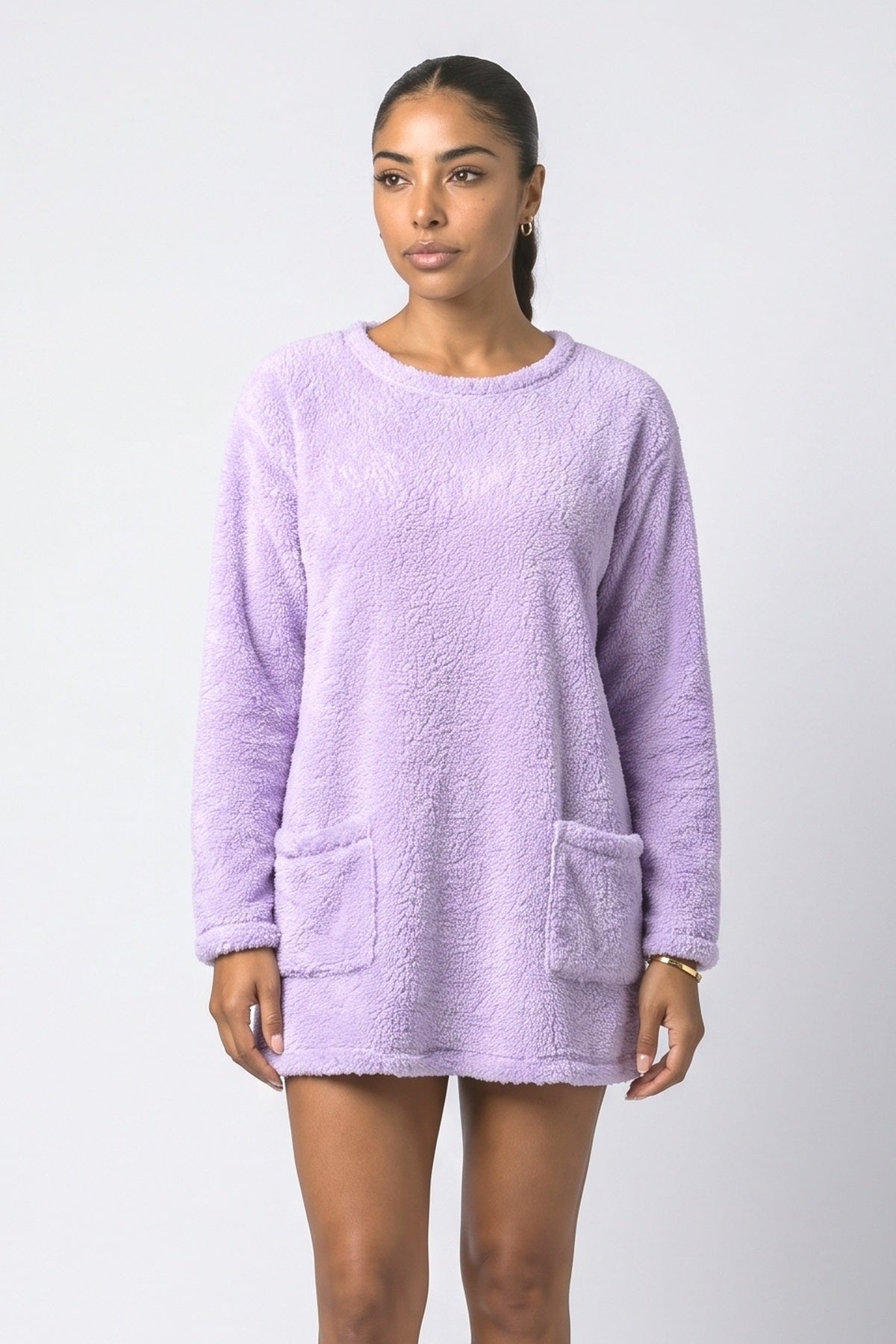 Long Sleeve Pullover Sweater, fabric detail