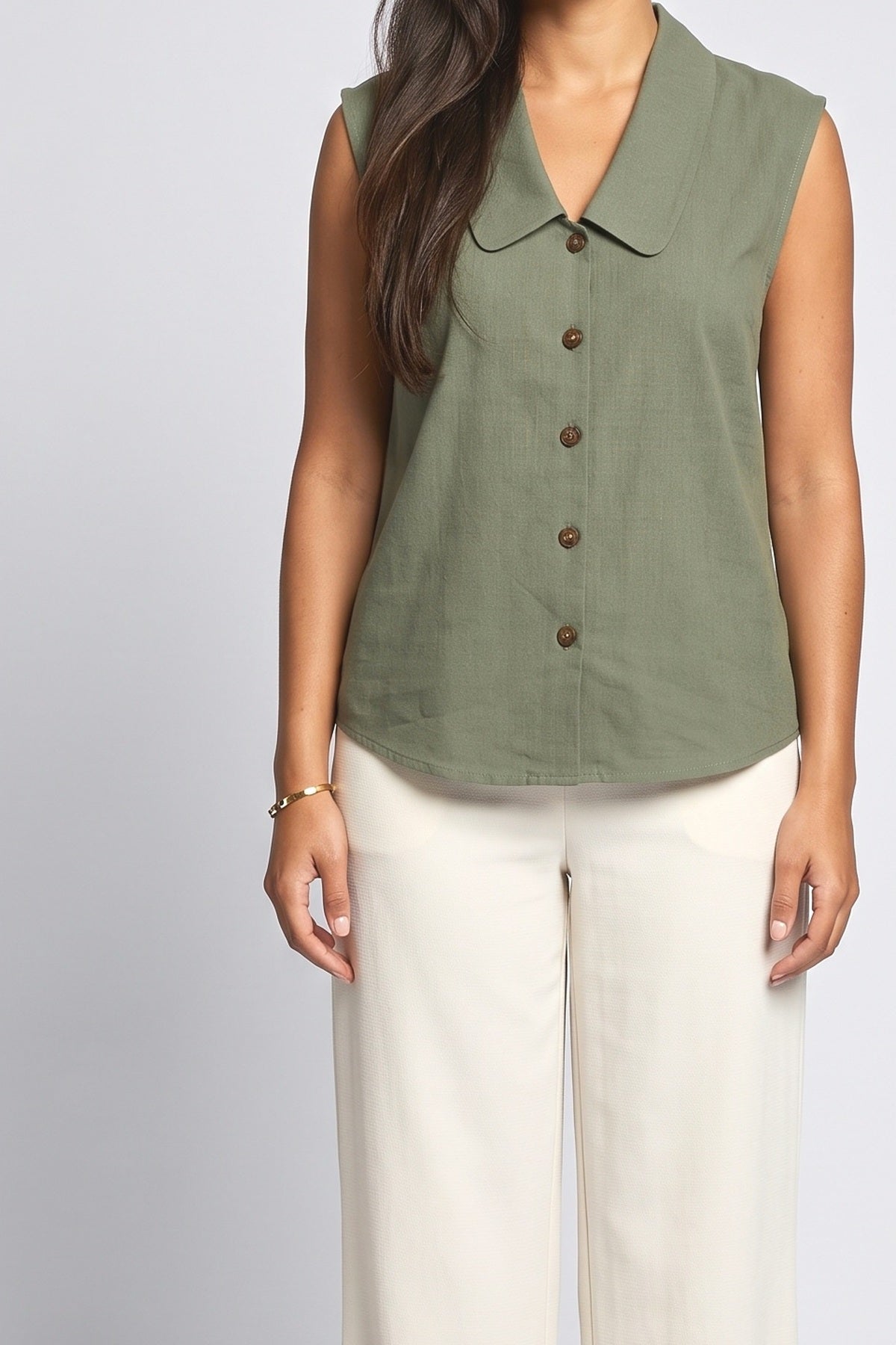Blouse, fabric detail