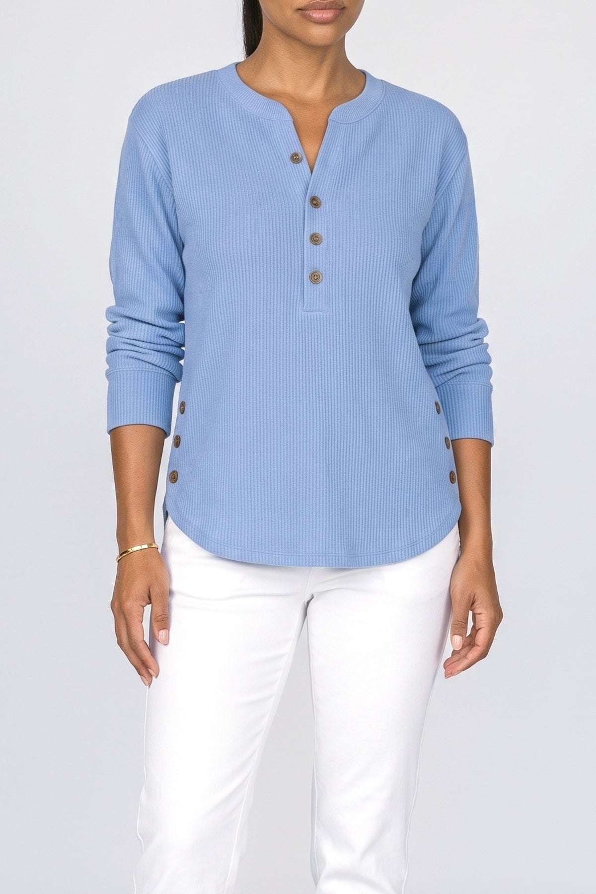 Ribbed Pullover Sweater, fabric detail