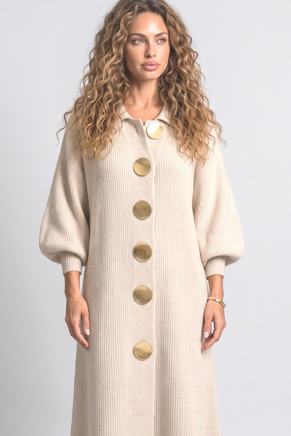 Ribbed Maxi Dress, fabric detail