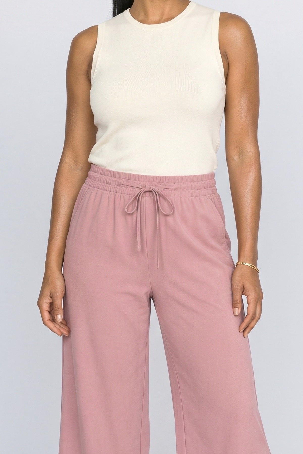 Wide Leg Pants, fabric detail