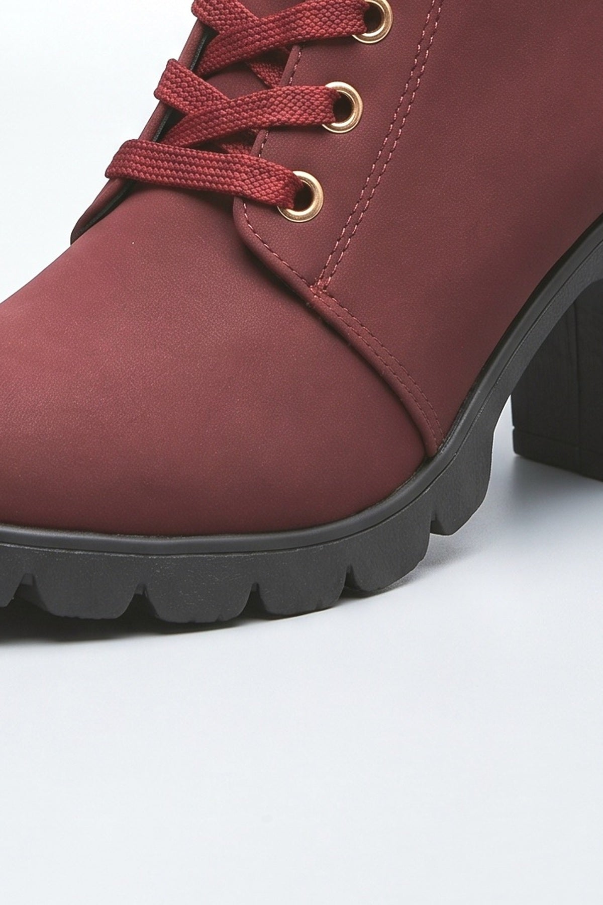 Lace Ankle Boots, fabric detail
