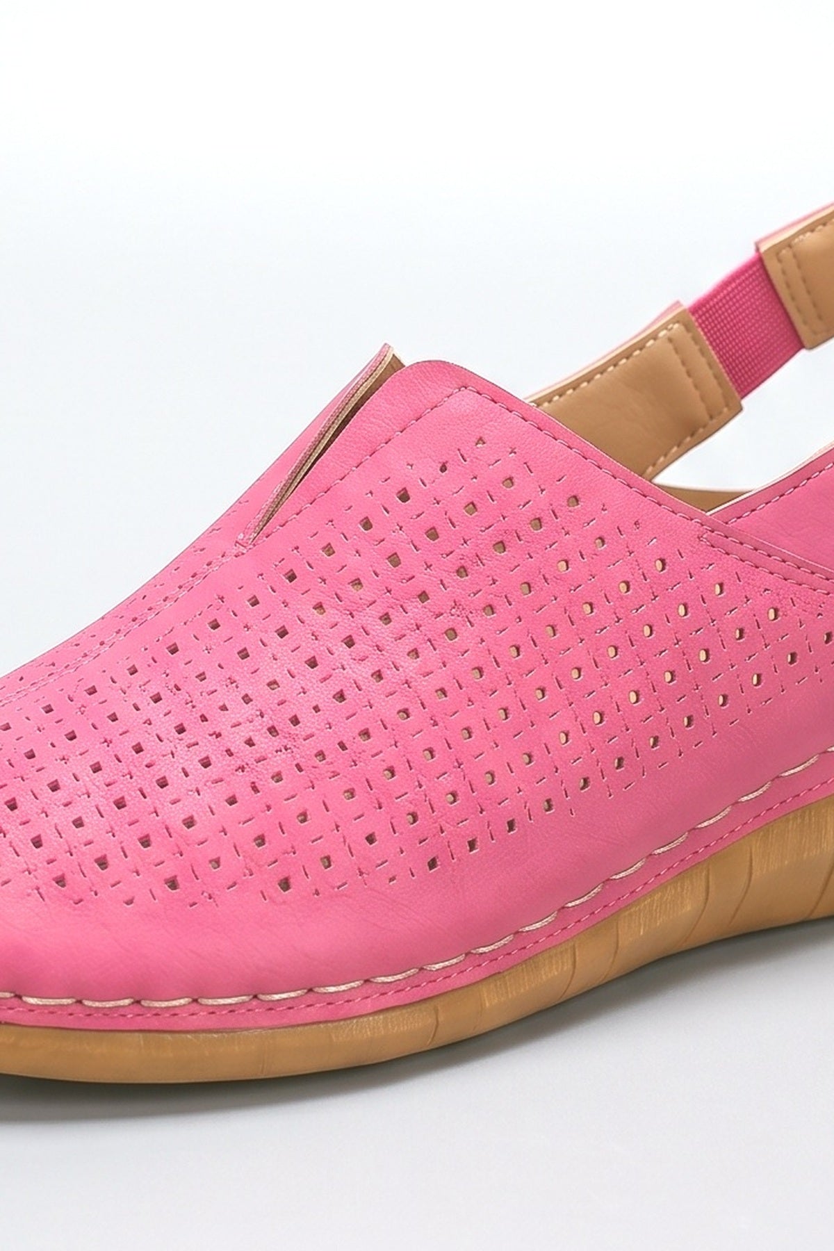 Platform Sandals, fabric detail
