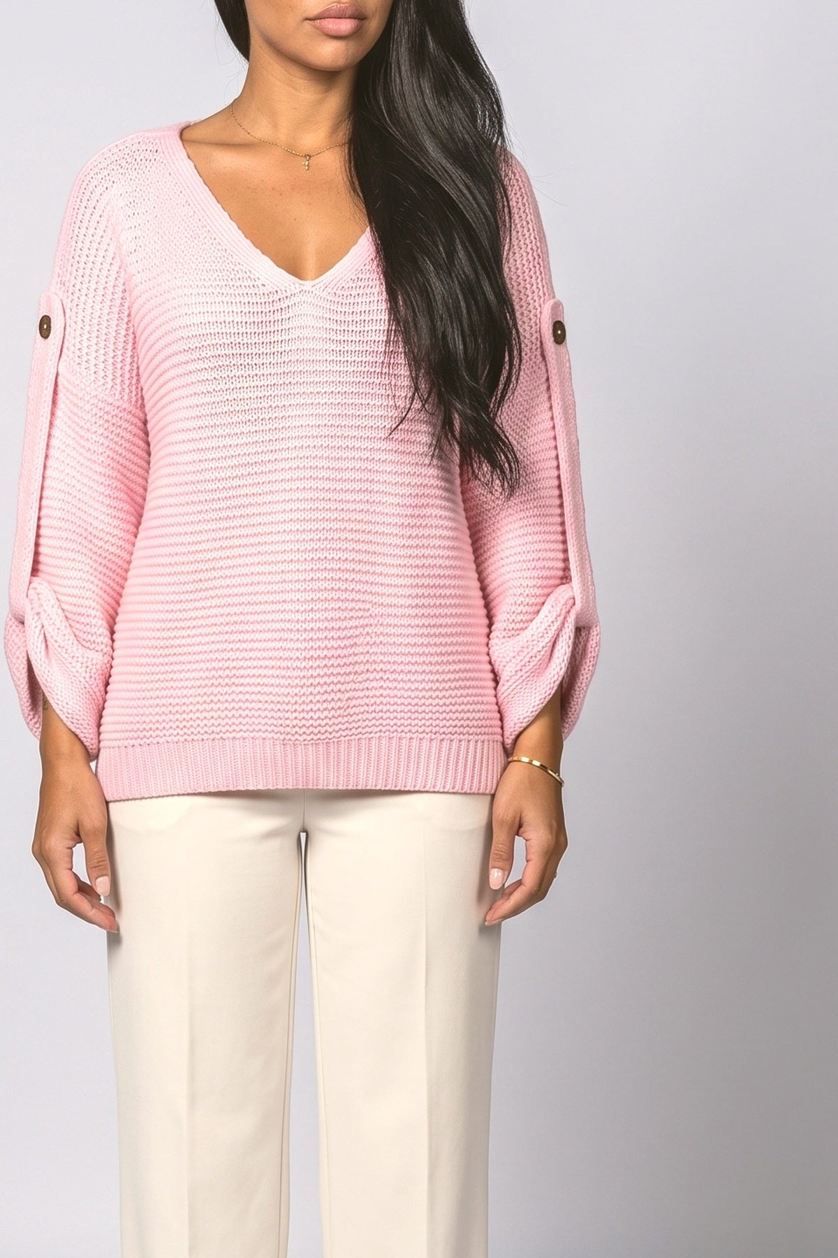 Pullover Sweater, fabric detail