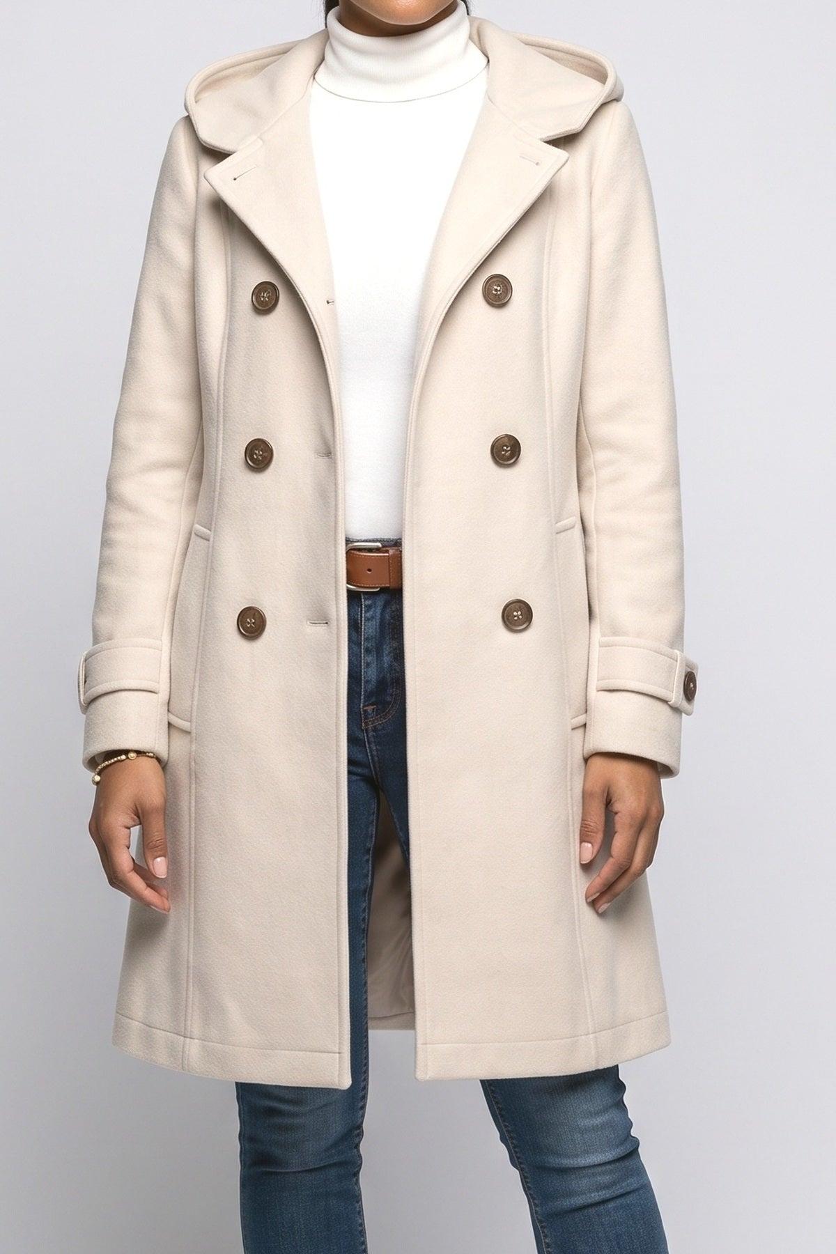 Wool Coat, fabric detail