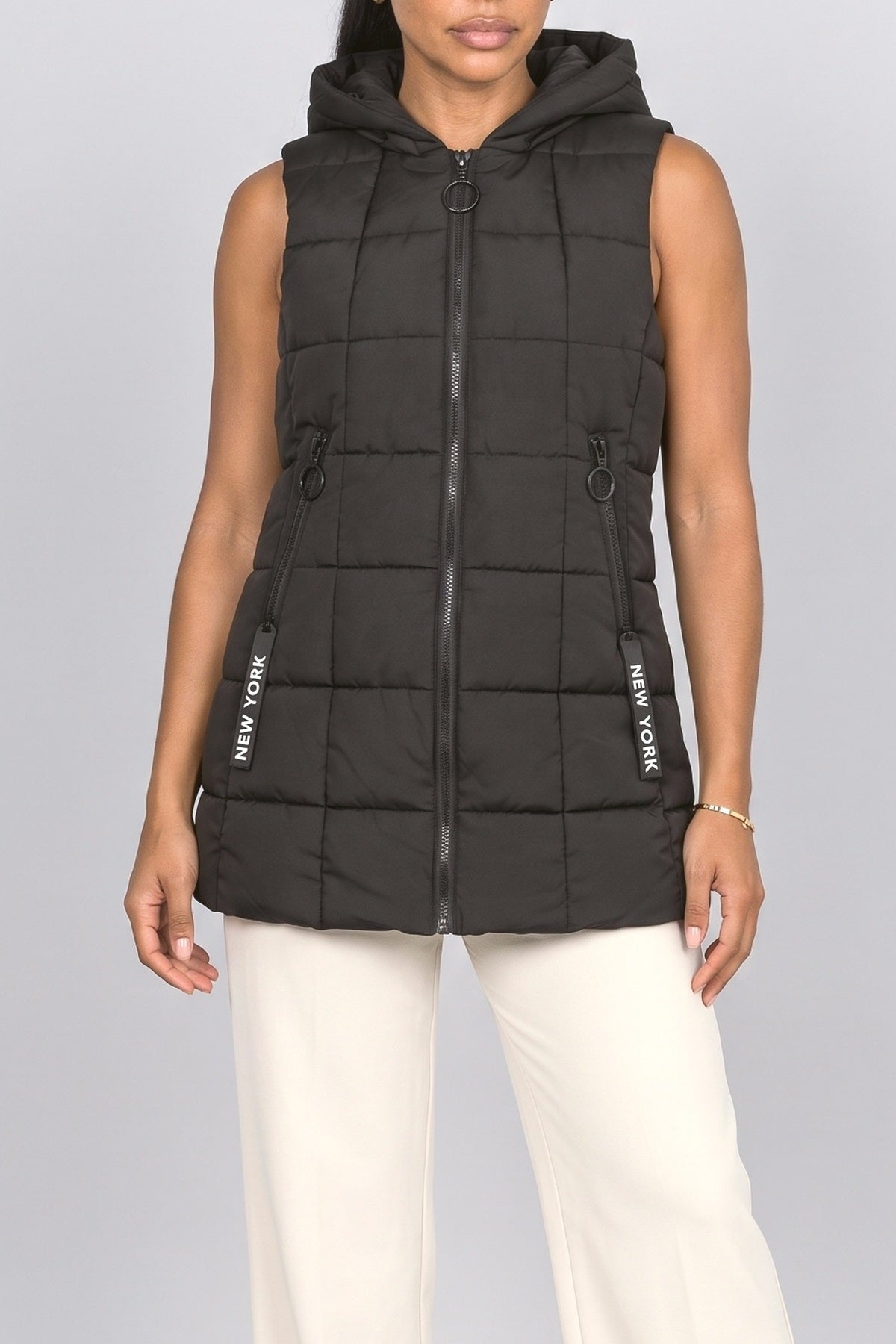 Vest, fabric detail