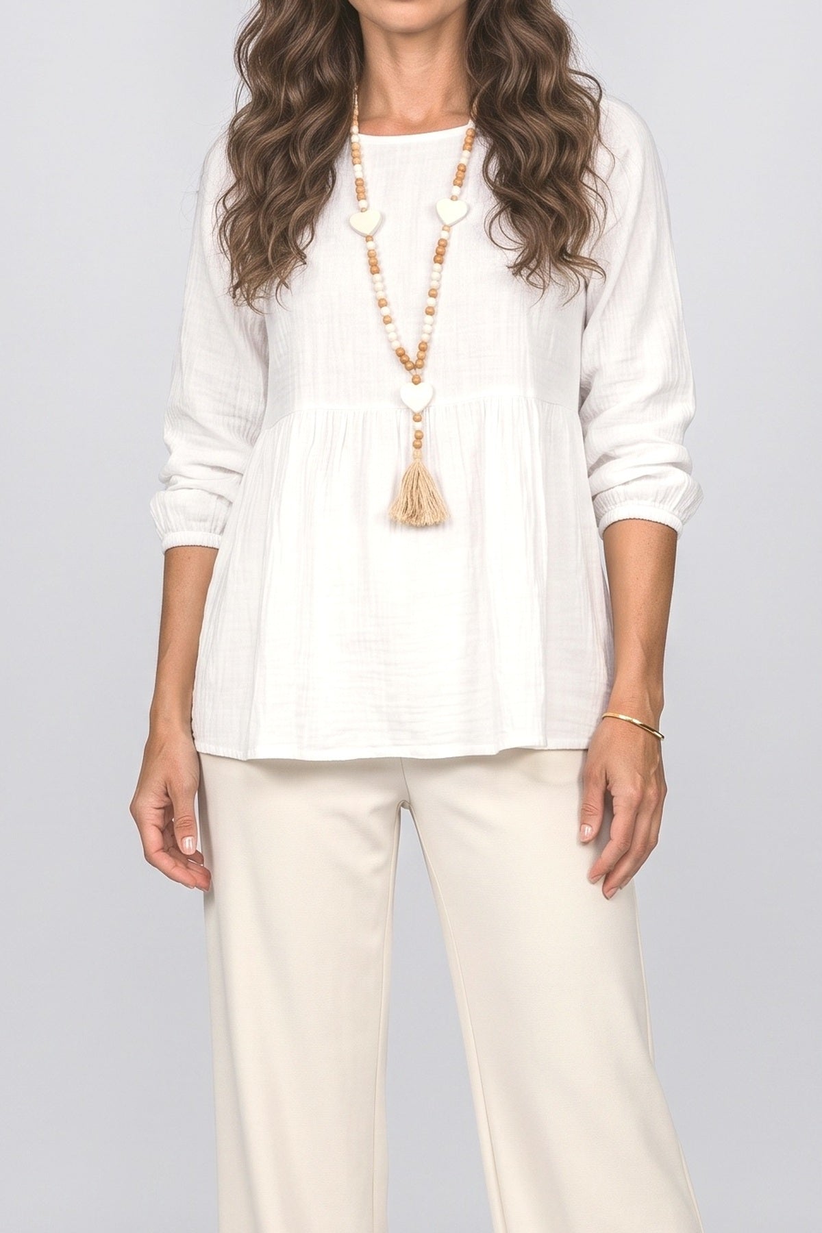 Blouse, fabric detail