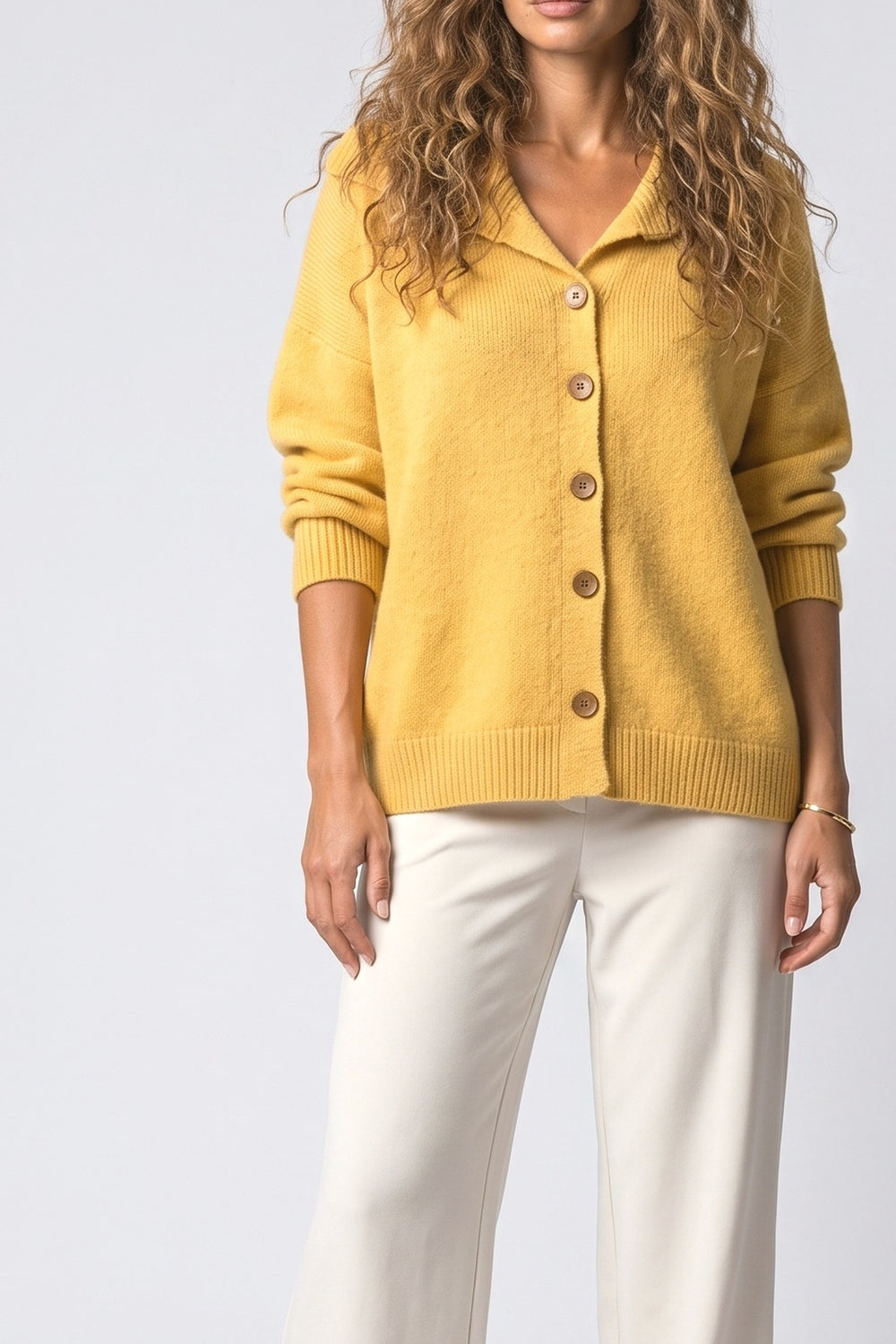 Oversized Knit Cardigan, fabric detail