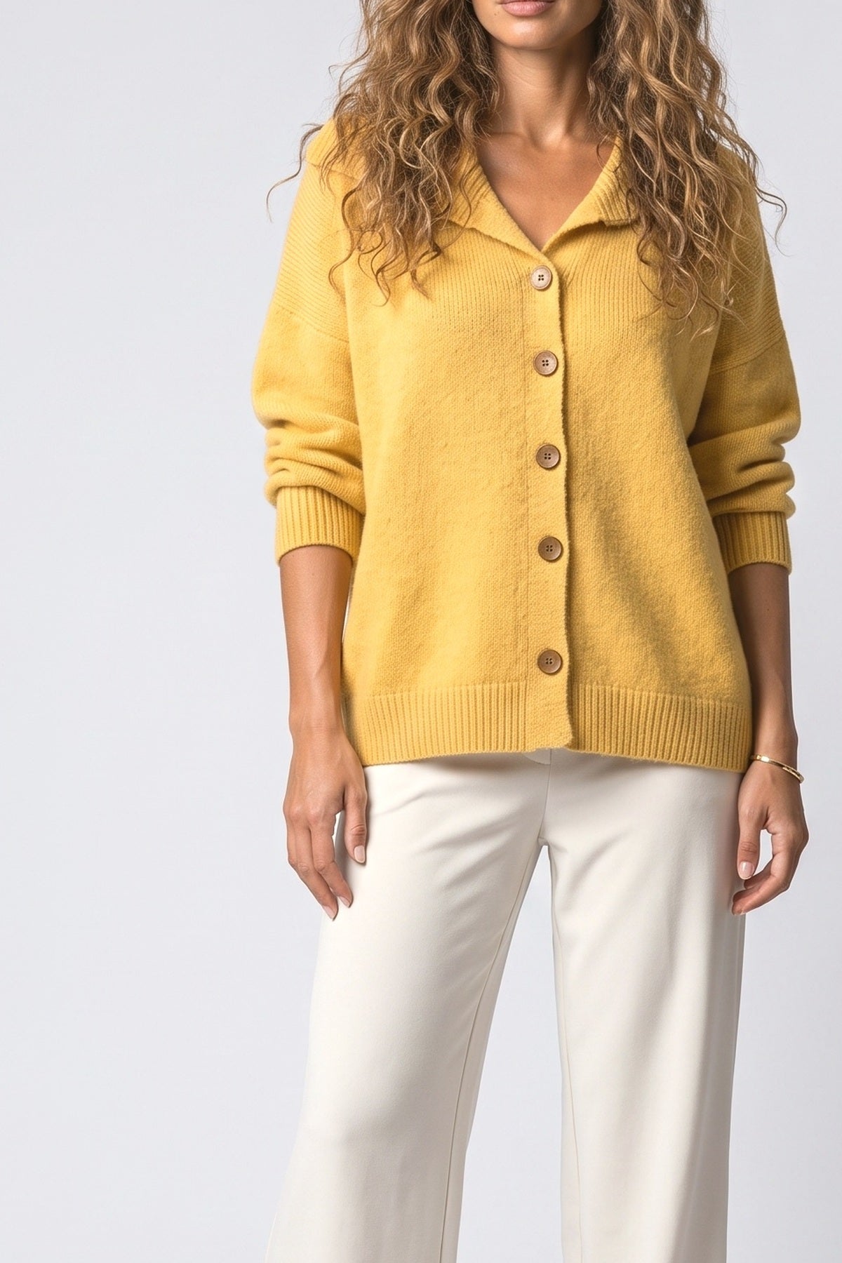 Oversized Knit Cardigan, fabric detail