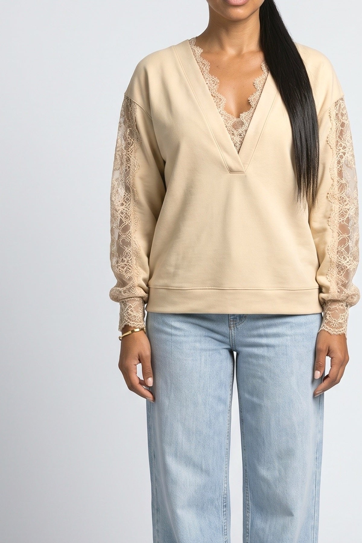 Lace Blouse, fabric detail