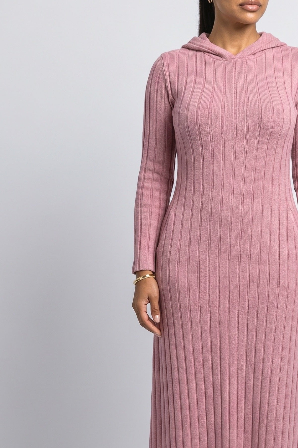 Knit Maxi Dress, fabric detail