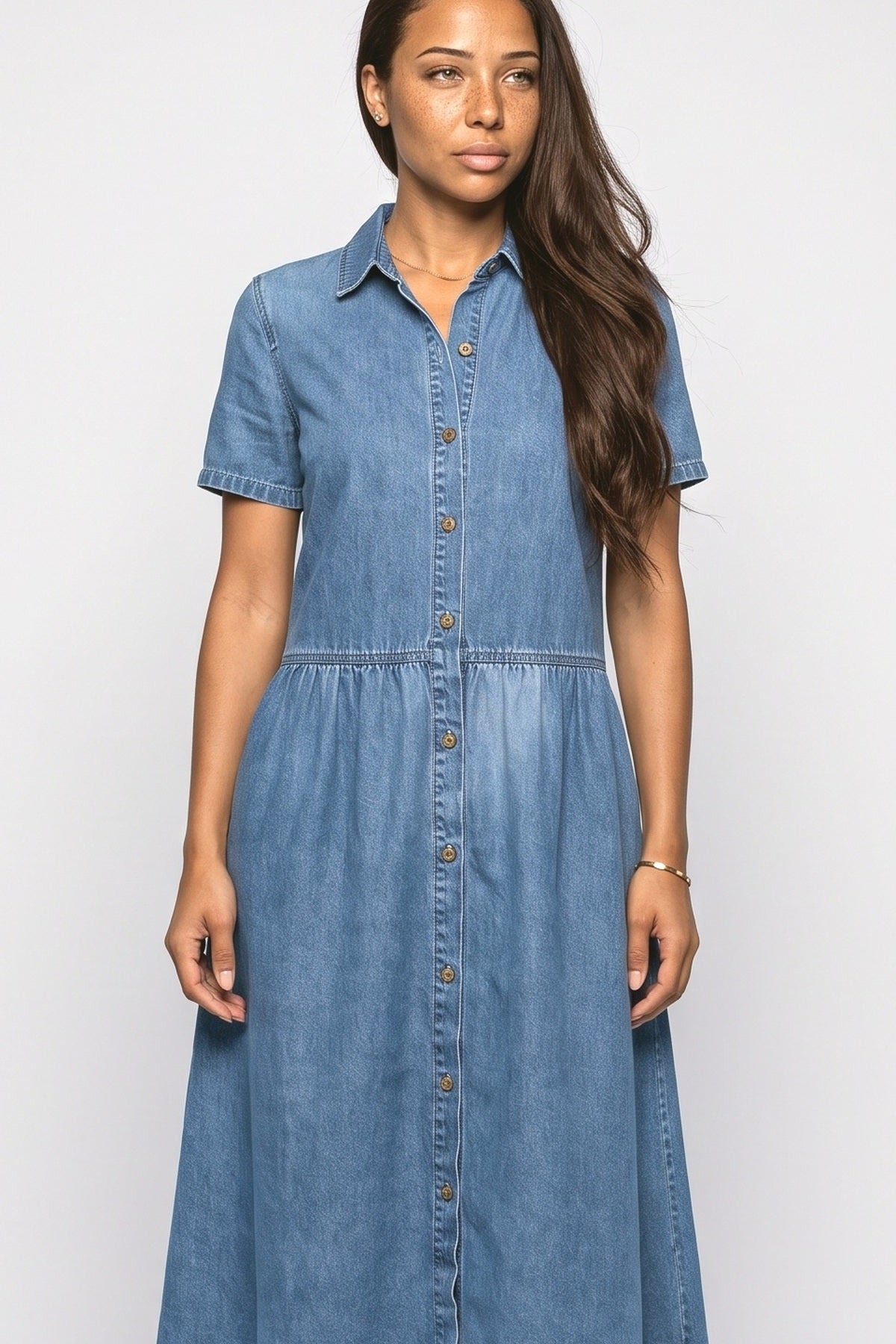 A-Line Midi Dress, fabric detail