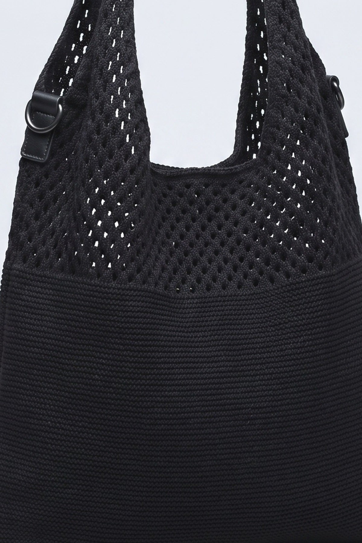 Soft Knit Hobo Bag, fabric detail