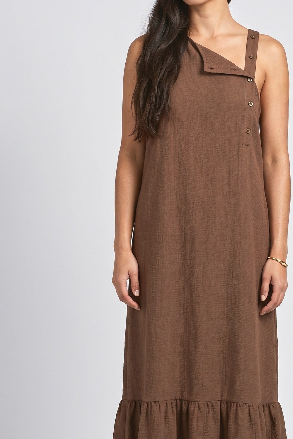 Ruffle Summer Dress, fabric detail